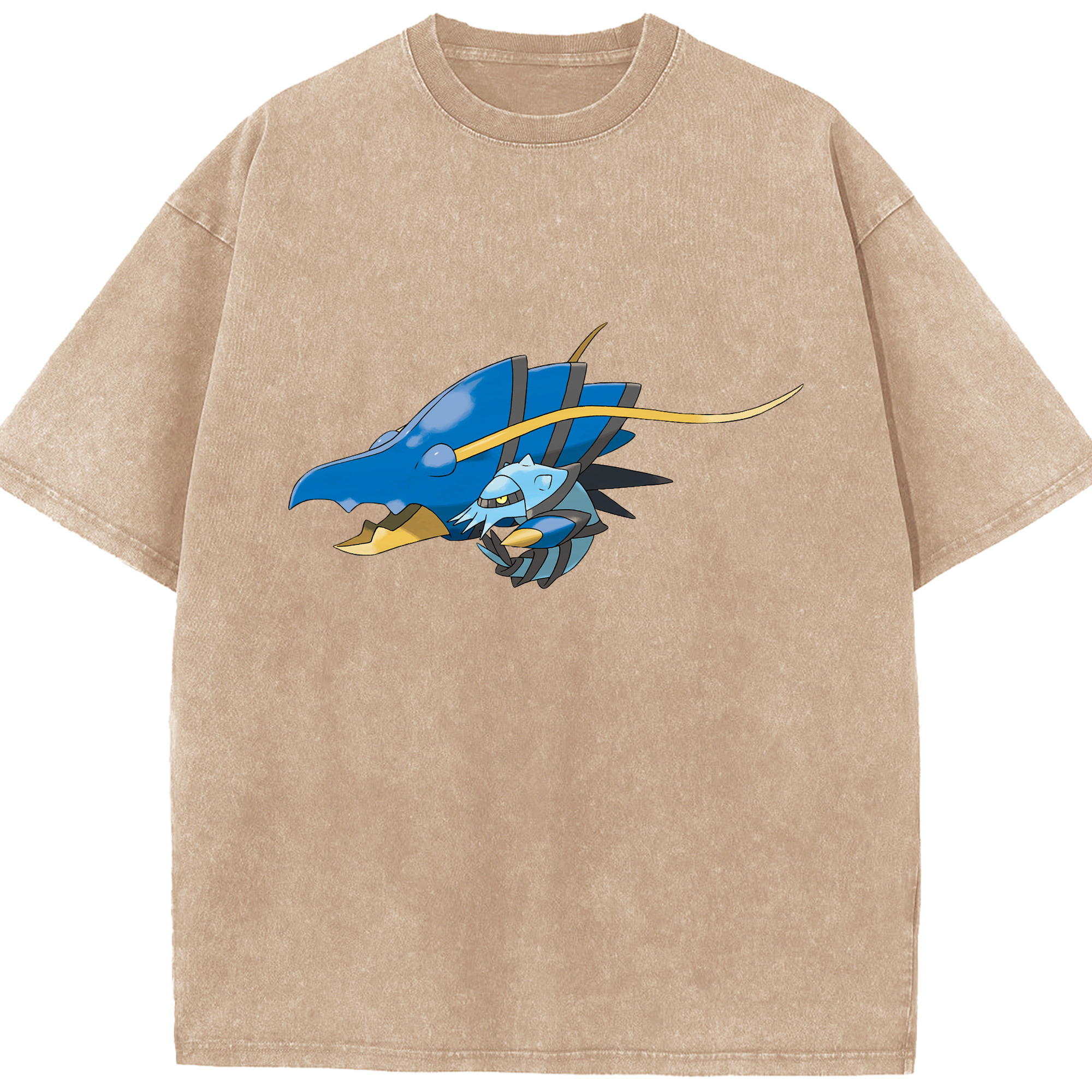 （画像用） ポケットモンスター Pokémon 綿100% ヴィンテージ風 半袖Tシャツ（フロントプリント）
