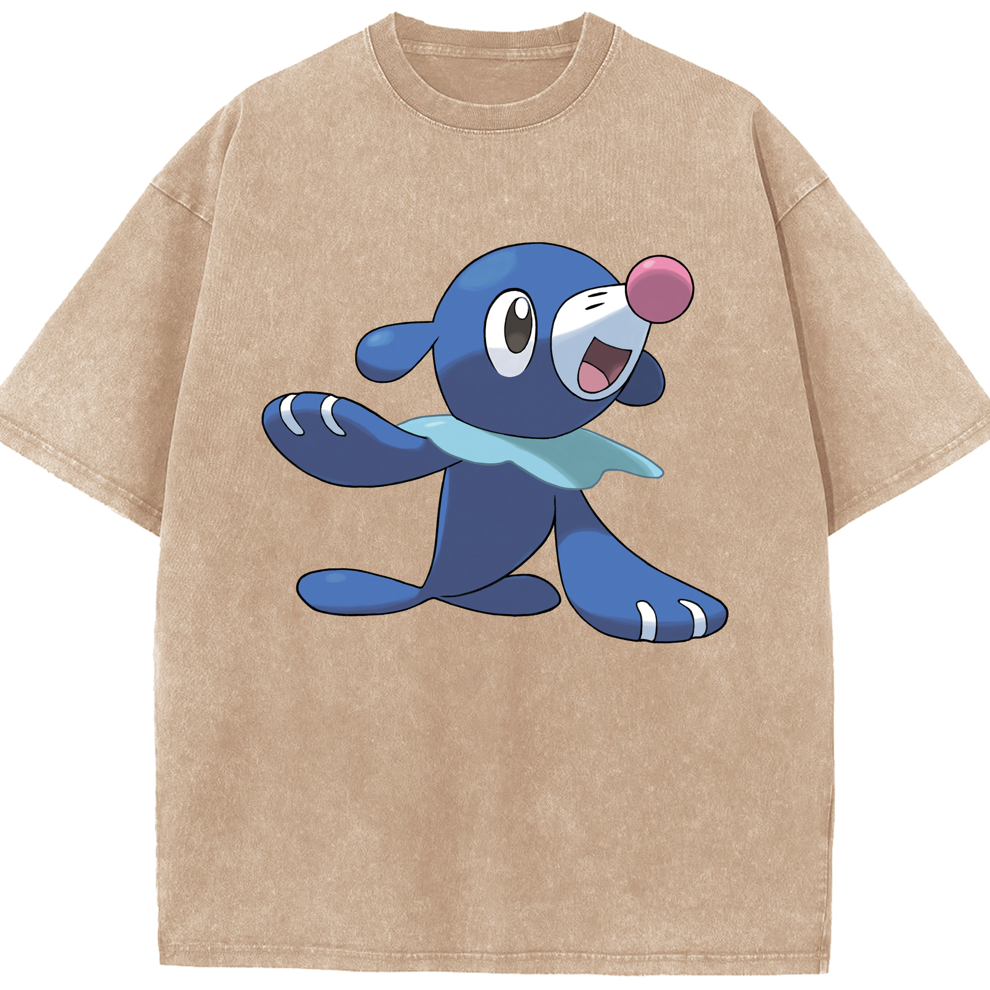 （画像用） ポケットモンスター Pokémon 綿100% ヴィンテージ風 半袖Tシャツ（フロントプリント）