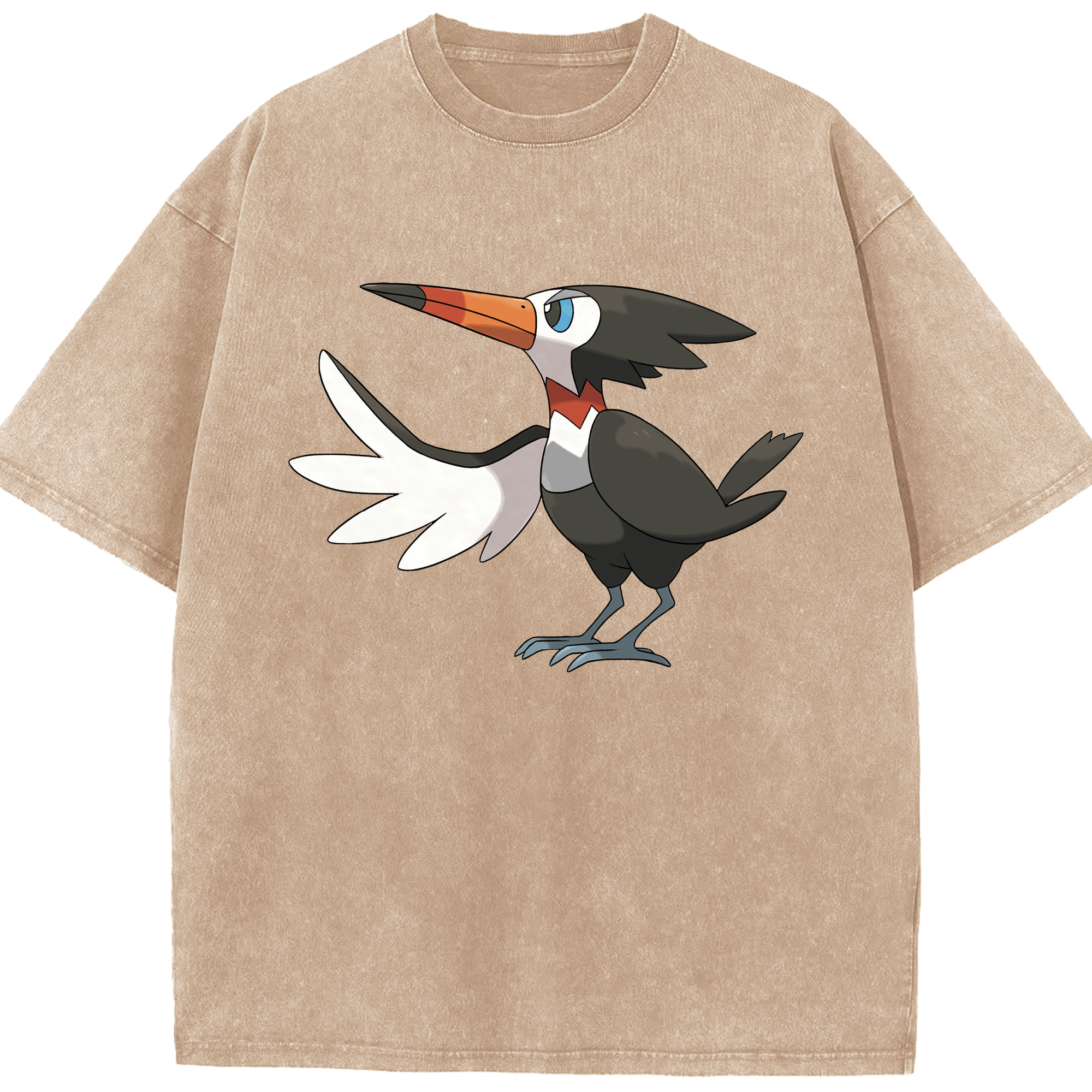 （画像用） ポケットモンスター Pokémon 綿100% ヴィンテージ風 半袖Tシャツ（フロントプリント）