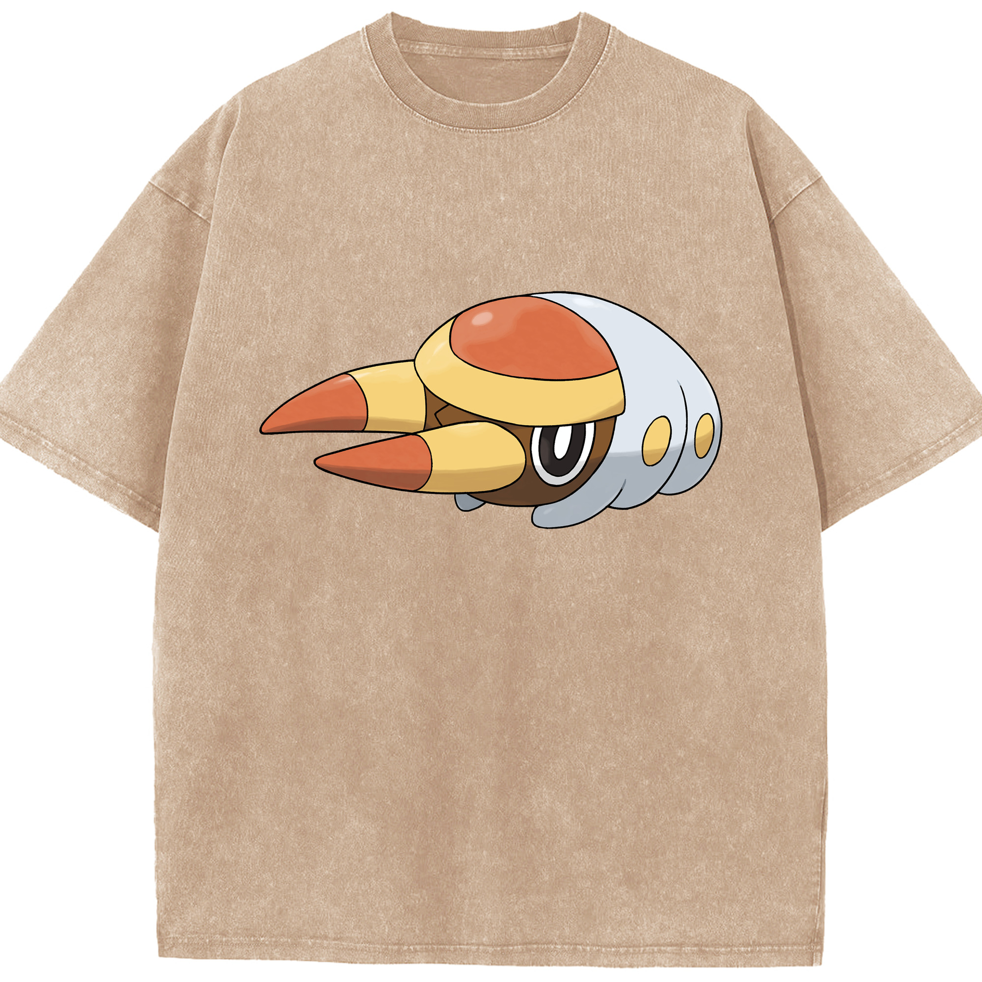 （画像用） ポケットモンスター Pokémon 綿100% ヴィンテージ風 半袖Tシャツ（フロントプリント）