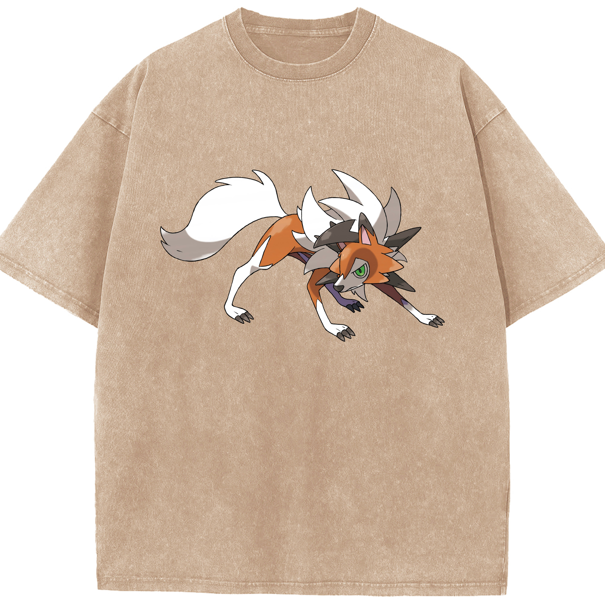 （画像用） ポケットモンスター Pokémon 綿100% ヴィンテージ風 半袖Tシャツ（フロントプリント）