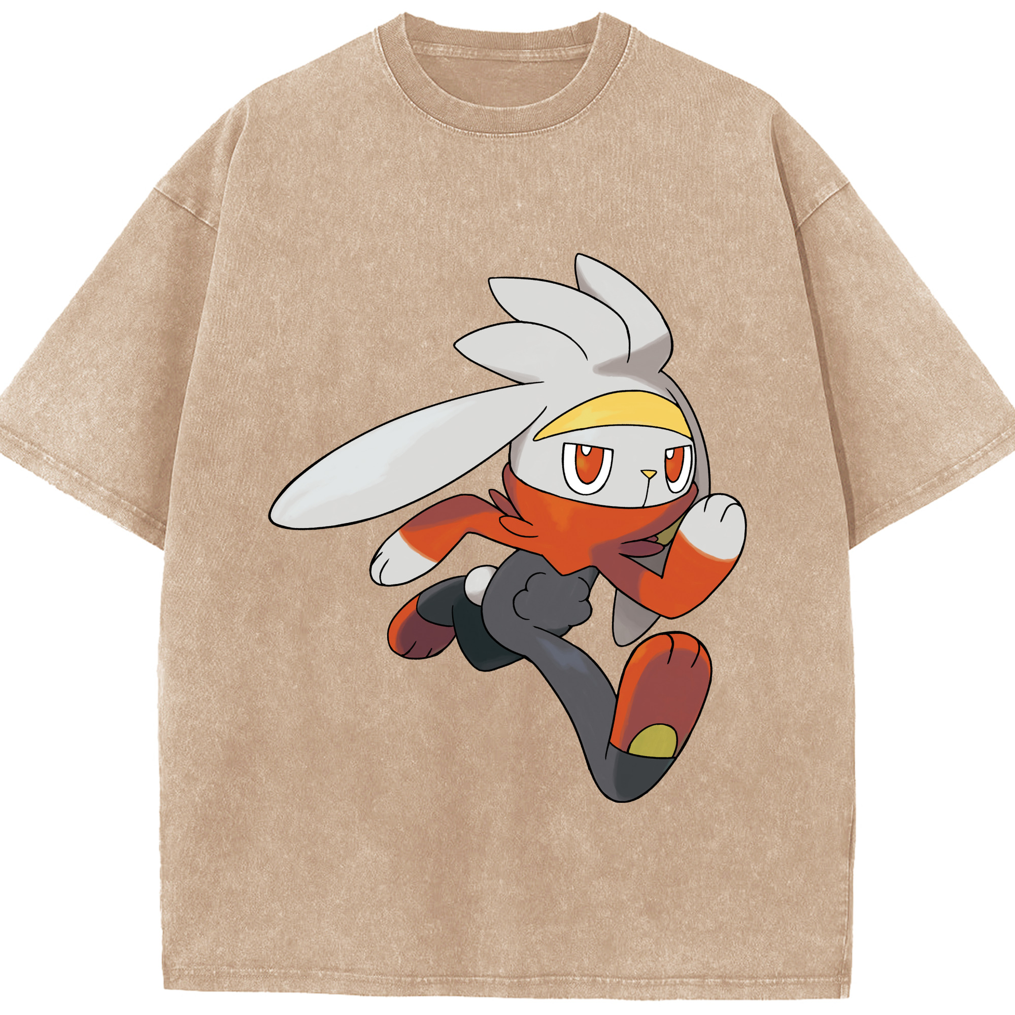 （画像用） ポケットモンスター Pokémon 綿100% ヴィンテージ風 半袖Tシャツ（フロントプリント）