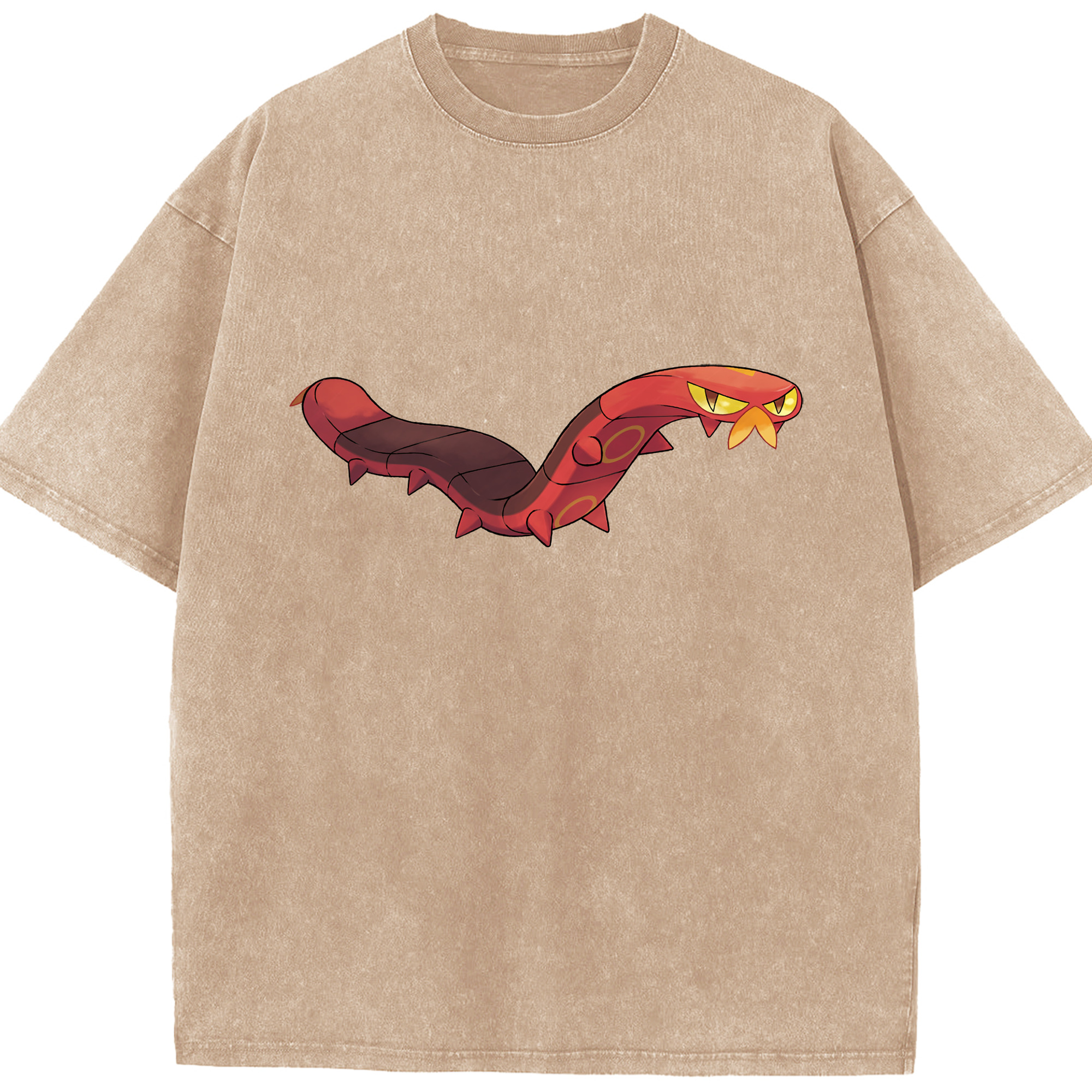 （画像用） ポケットモンスター Pokémon 綿100% ヴィンテージ風 半袖Tシャツ（フロントプリント）