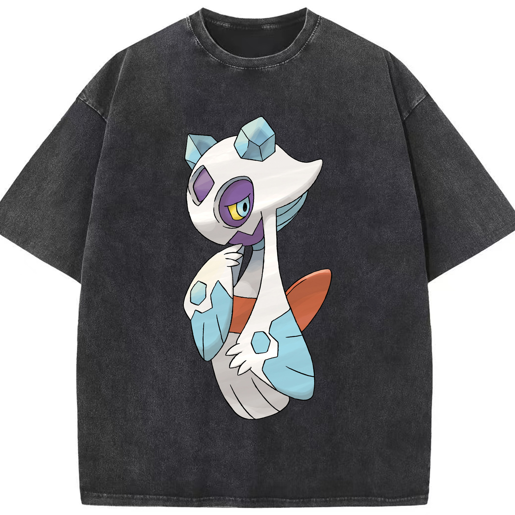 （画像用） ポケットモンスター Pokémon 綿100% ヴィンテージ風 半袖Tシャツ（フロントプリント）