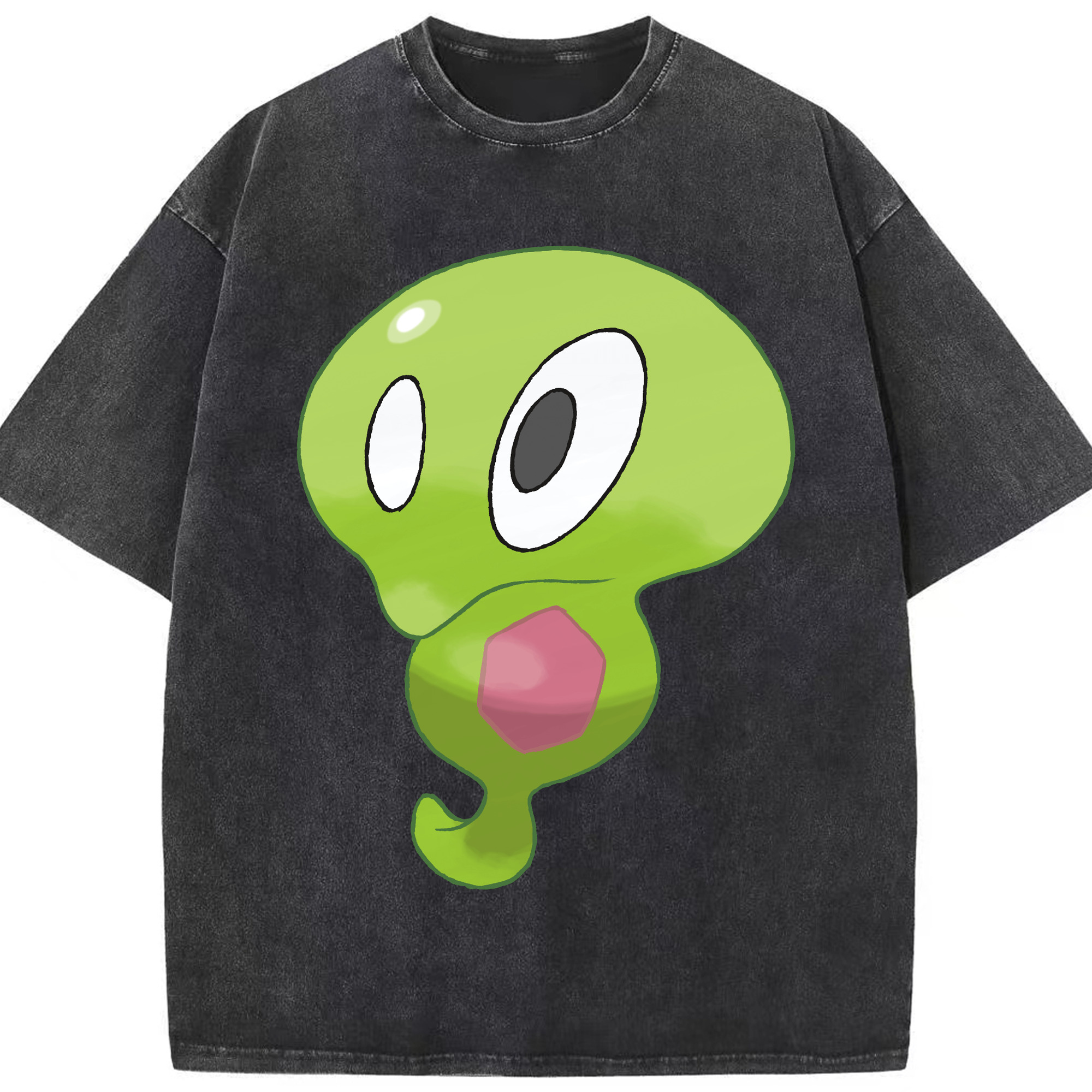 （画像用） ポケットモンスター Pokémon 綿100% ヴィンテージ風 半袖Tシャツ（フロントプリント）