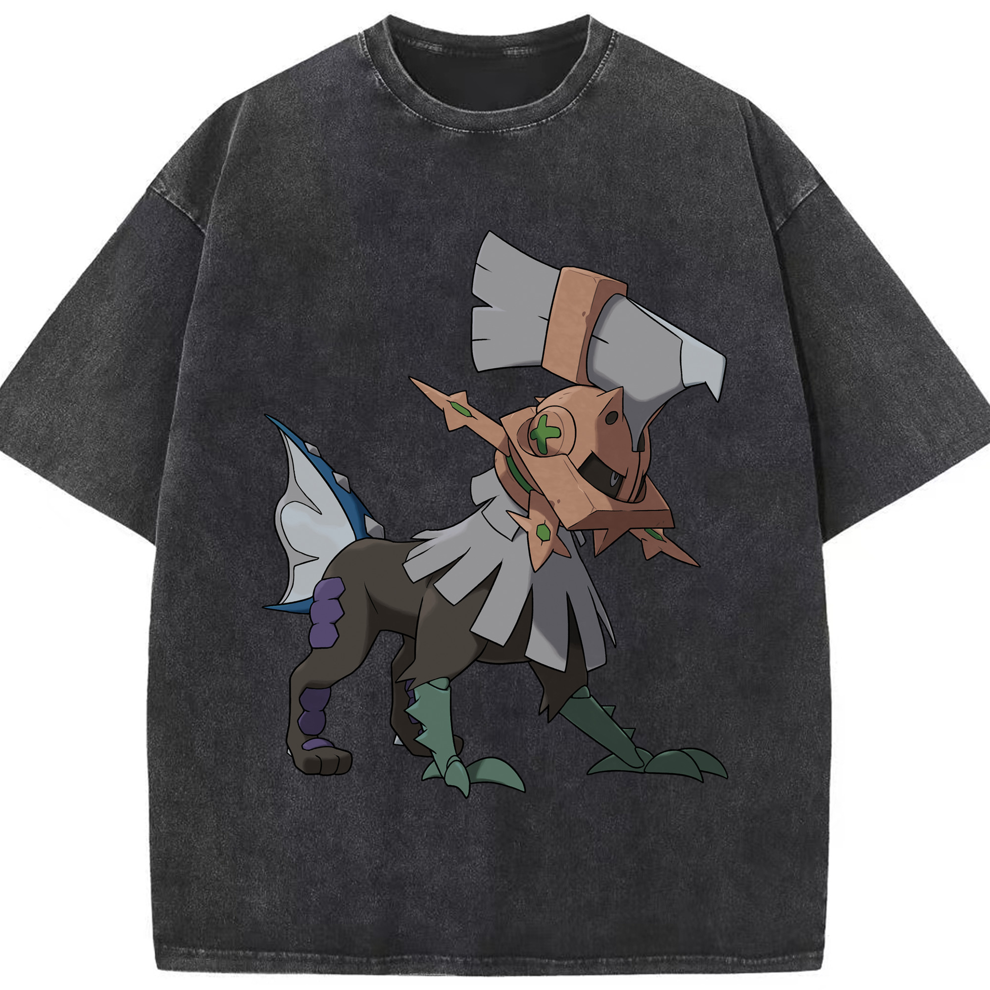 （画像用） ポケットモンスター Pokémon 綿100% ヴィンテージ風 半袖Tシャツ（フロントプリント）