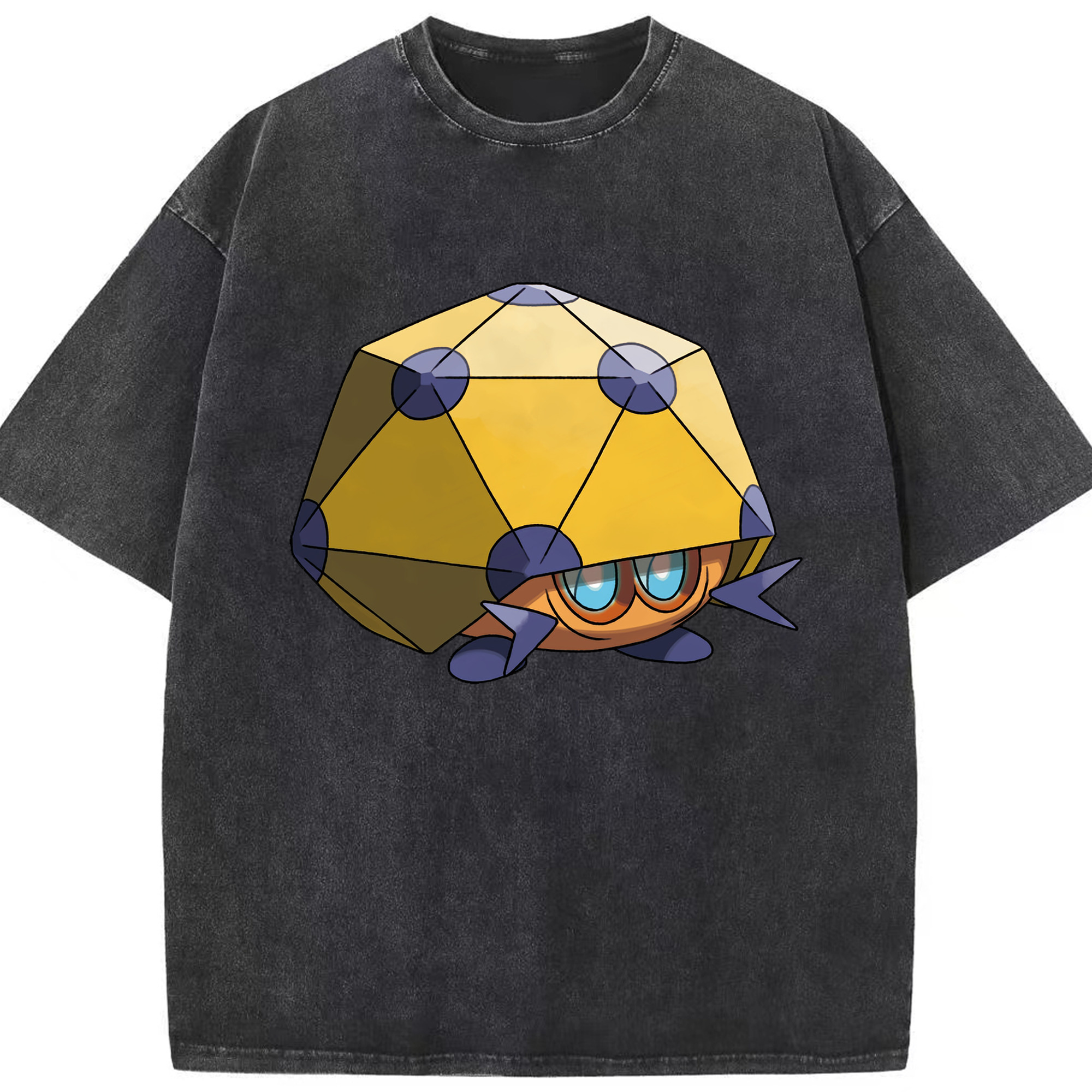 （画像用） ポケットモンスター Pokémon 綿100% ヴィンテージ風 半袖Tシャツ（フロントプリント）