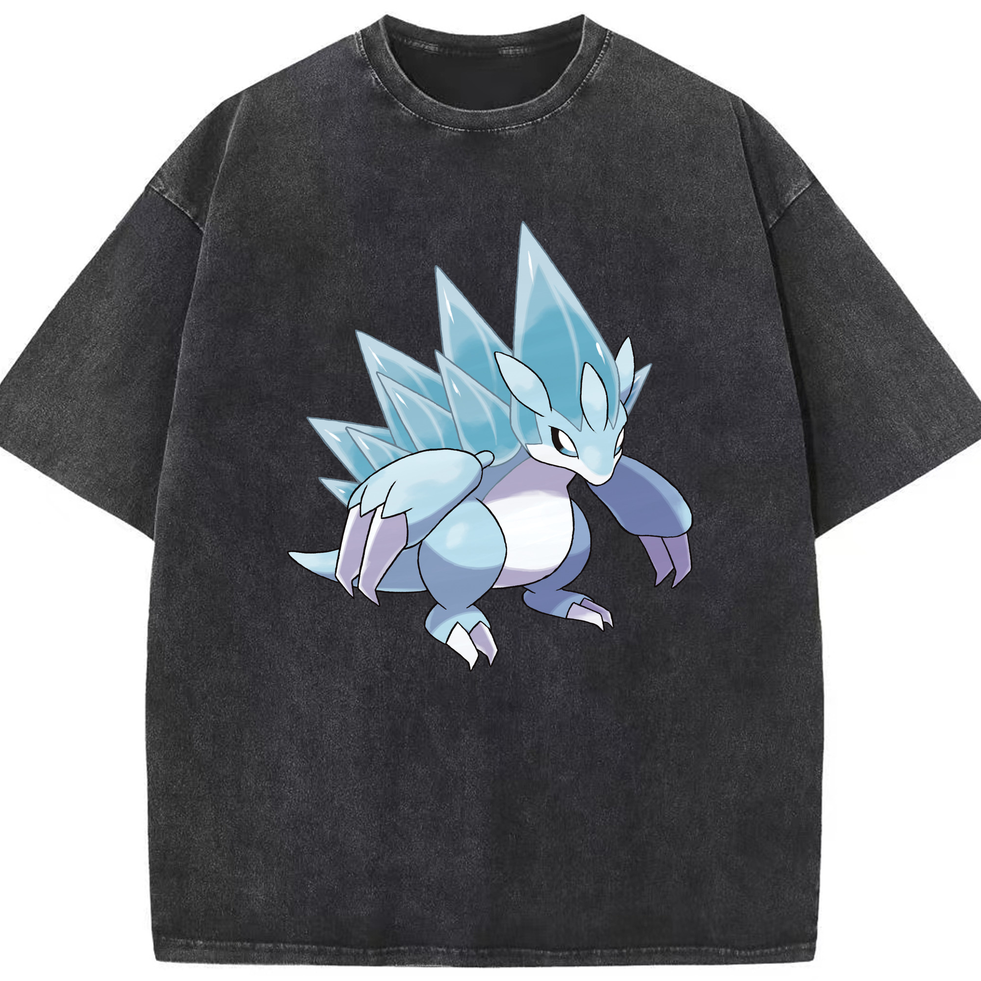（画像用） ポケットモンスター Pokémon 綿100% ヴィンテージ風 半袖Tシャツ（フロントプリント）