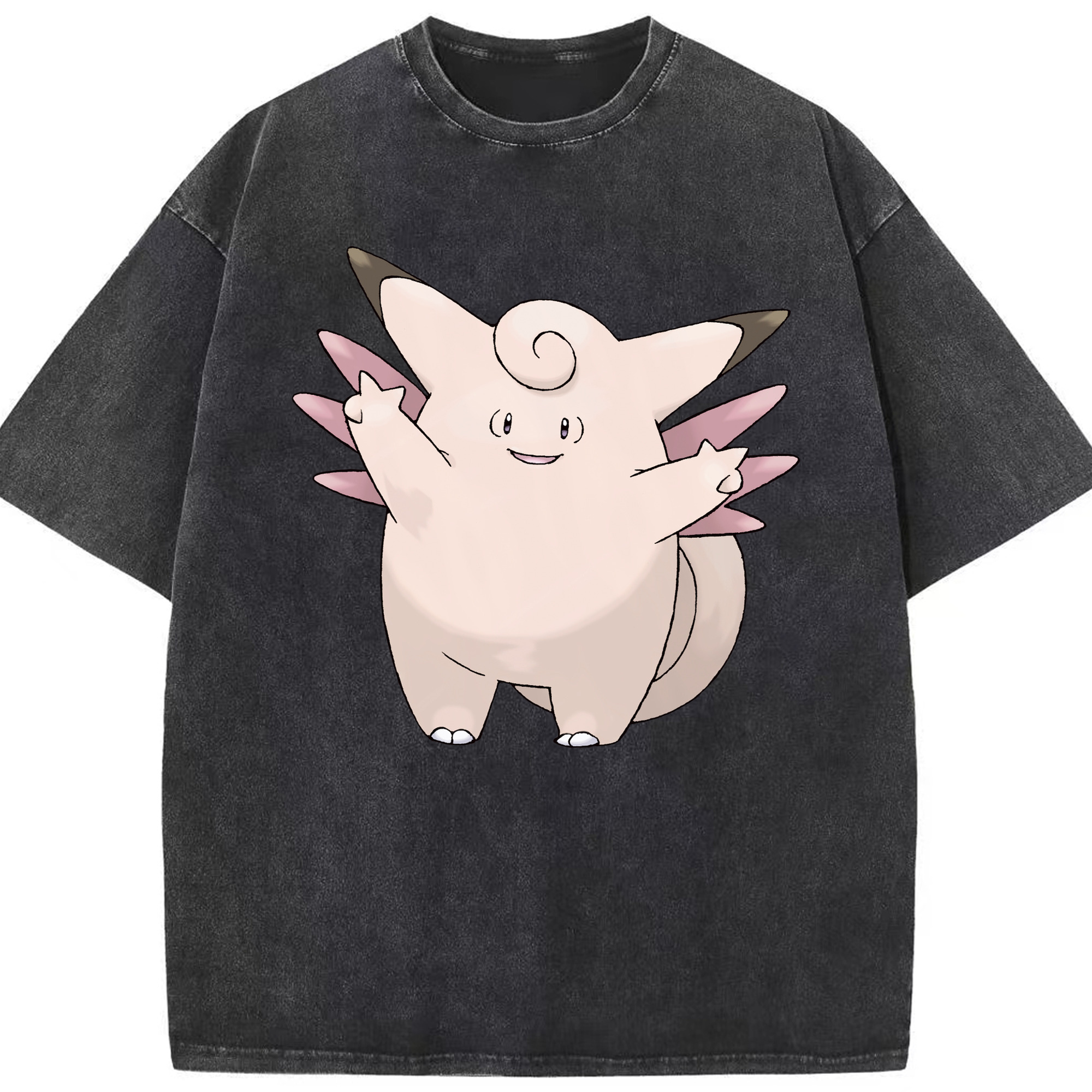 （画像用） ポケットモンスター Pokémon 綿100% ヴィンテージ風 半袖Tシャツ（フロントプリント）