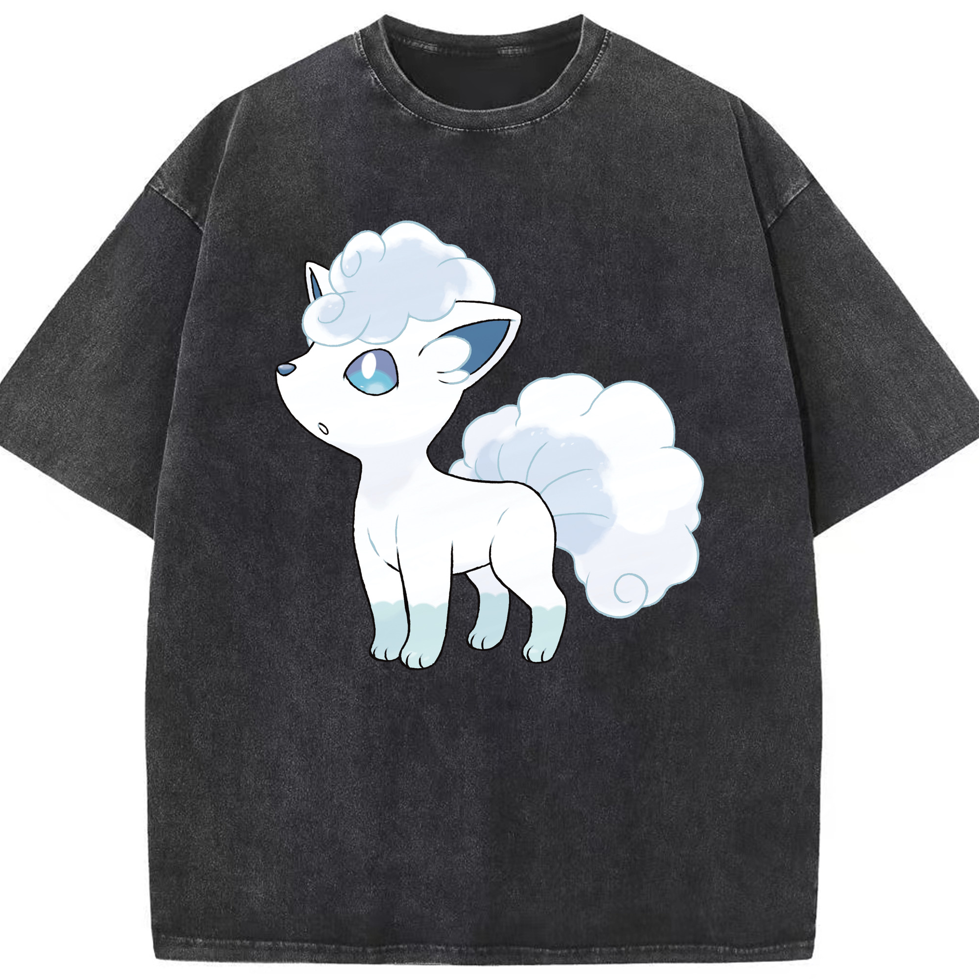 （画像用） ポケットモンスター Pokémon 綿100% ヴィンテージ風 半袖Tシャツ（フロントプリント）