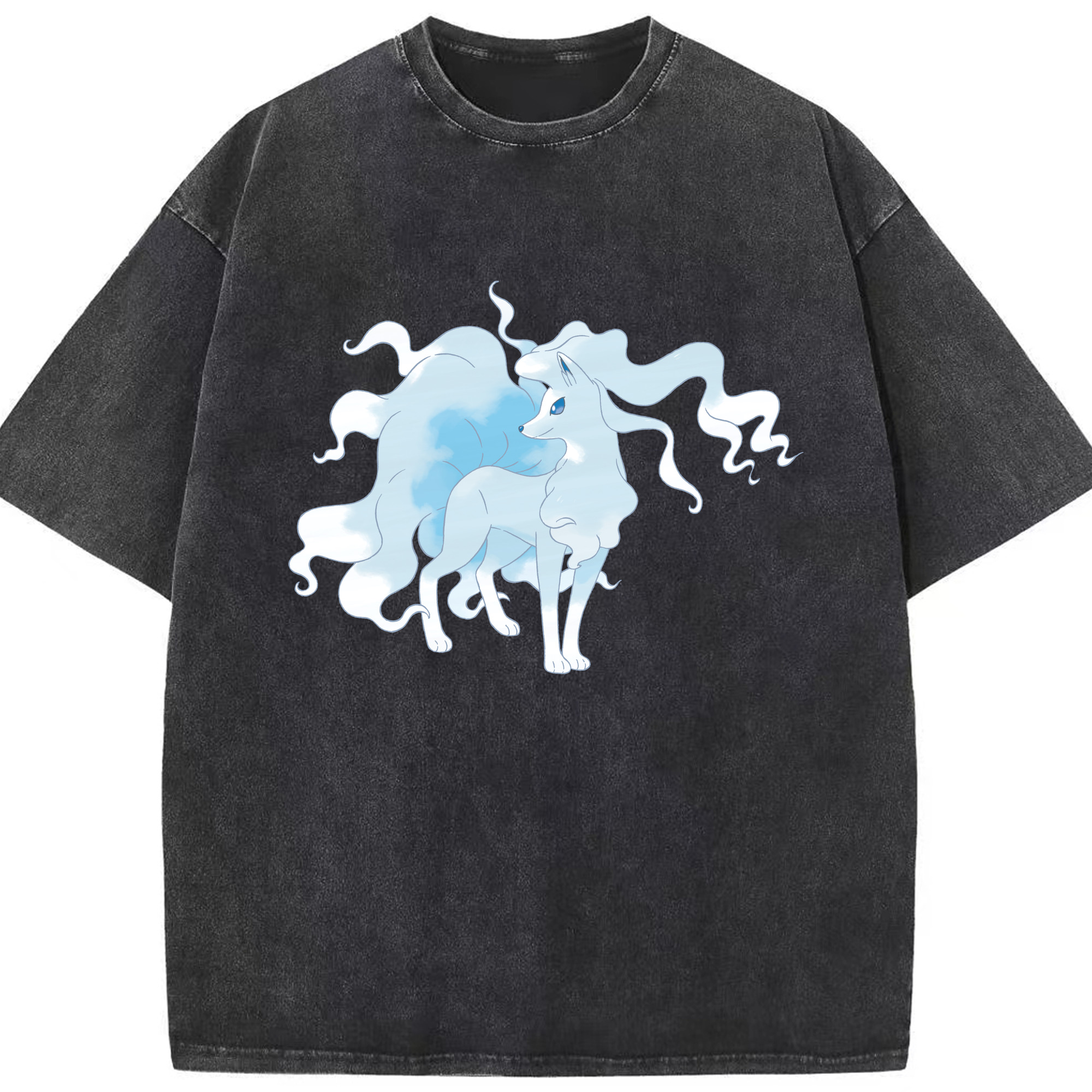 （画像用） ポケットモンスター Pokémon 綿100% ヴィンテージ風 半袖Tシャツ（フロントプリント）
