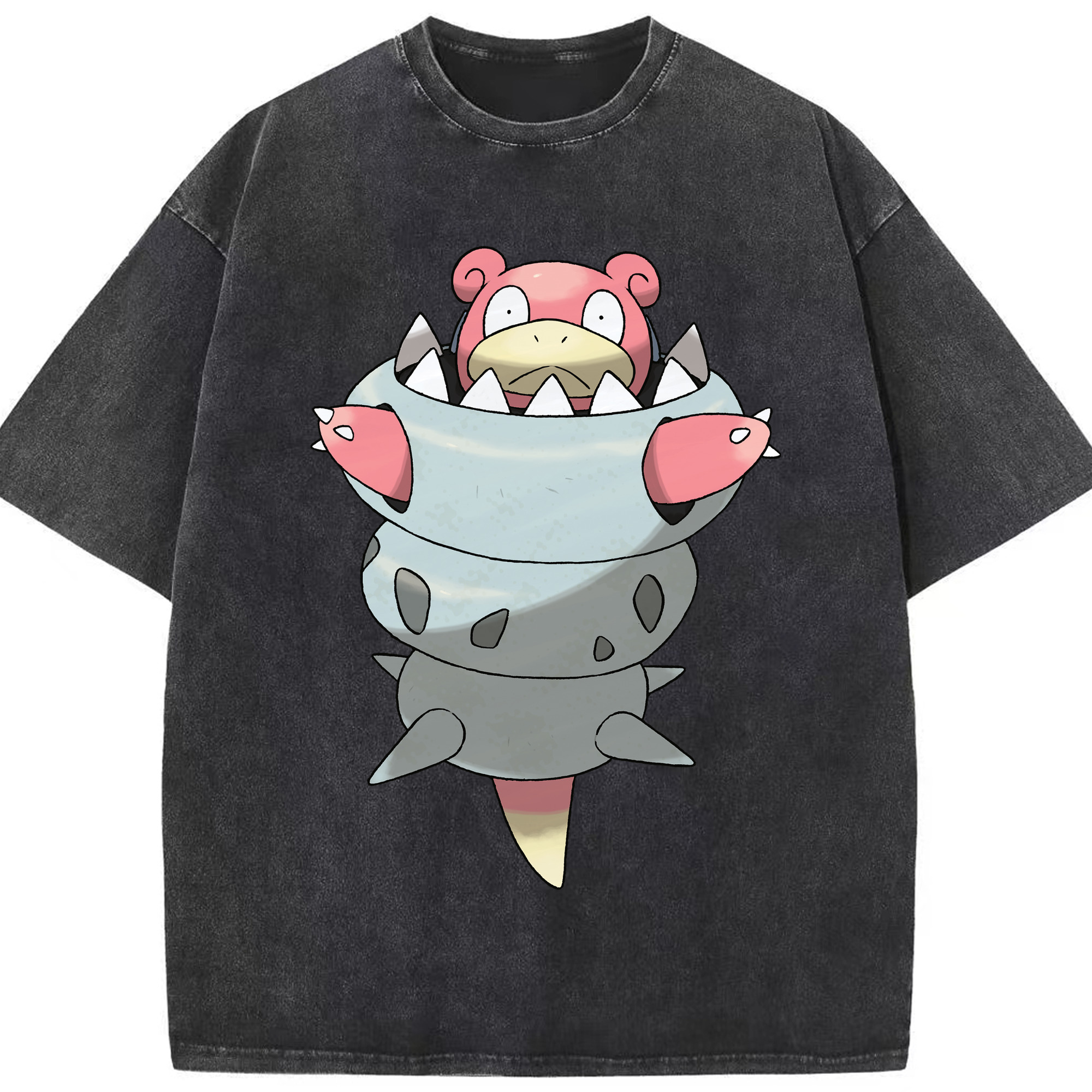 （画像用） ポケットモンスター Pokémon 綿100% ヴィンテージ風 半袖Tシャツ（フロントプリント）