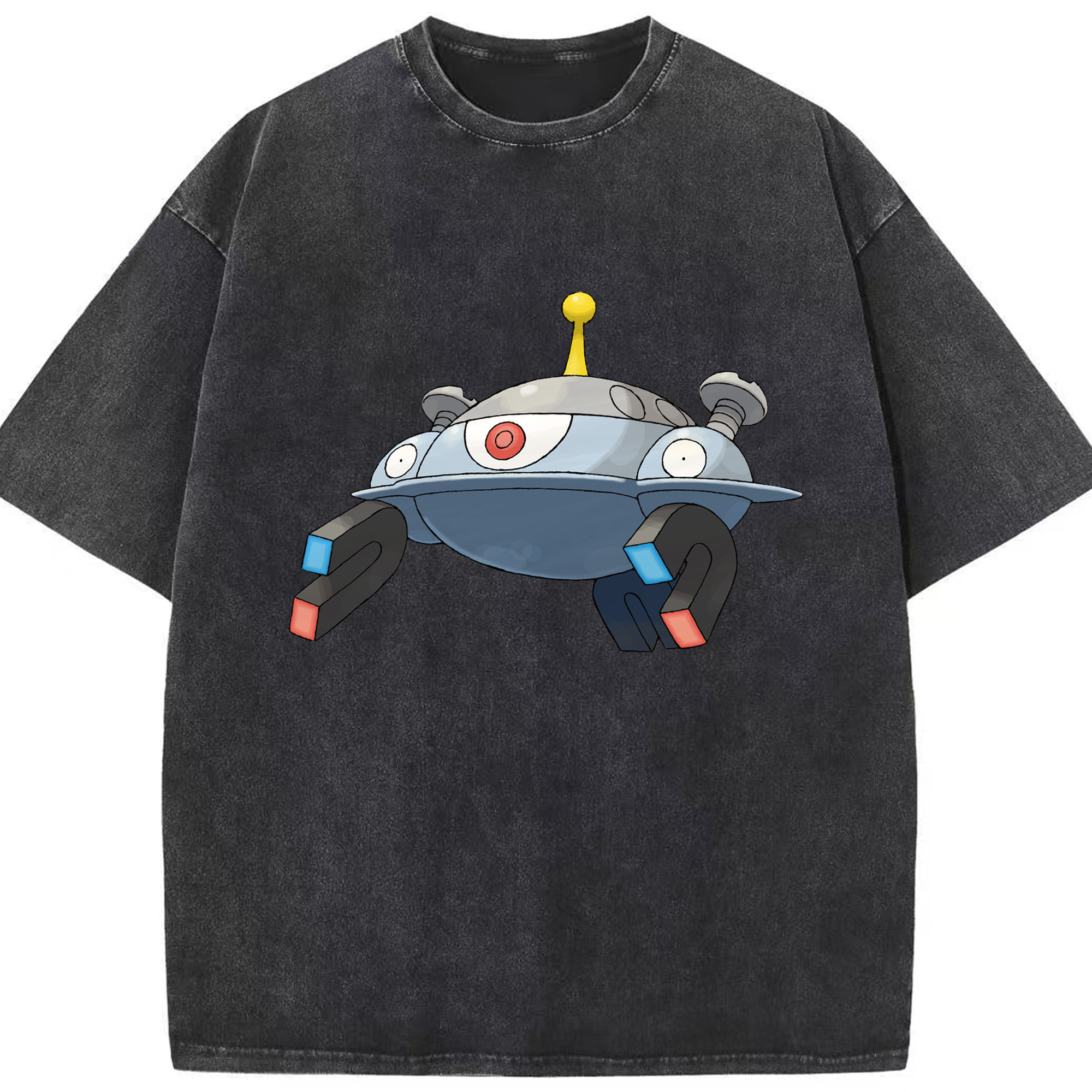 （画像用） ポケットモンスター Pokémon 綿100% ヴィンテージ風 半袖Tシャツ（フロントプリント）