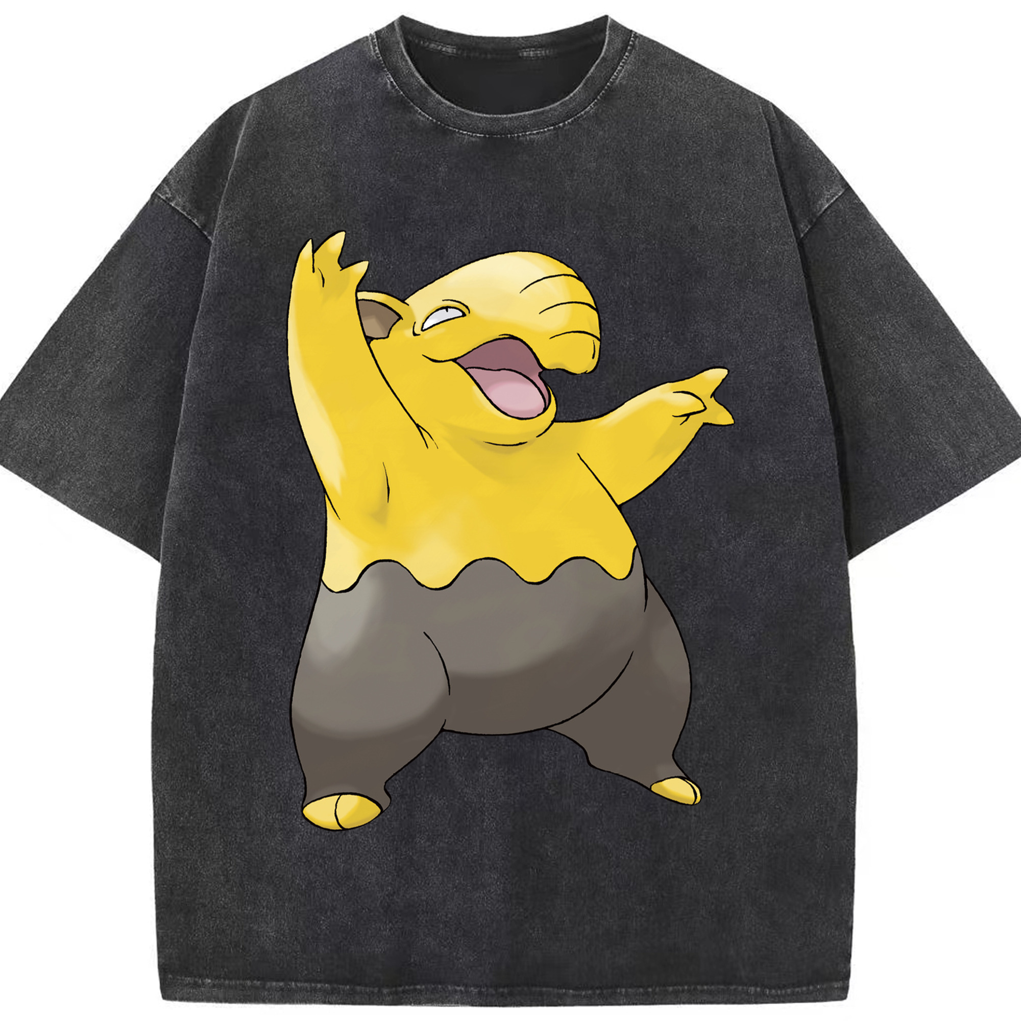 （画像用） ポケットモンスター Pokémon 綿100% ヴィンテージ風 半袖Tシャツ（フロントプリント）