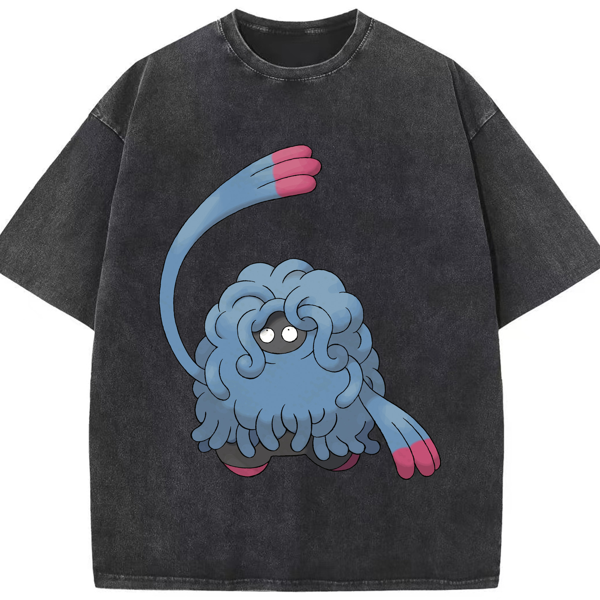 （画像用） ポケットモンスター Pokémon 綿100% ヴィンテージ風 半袖Tシャツ（フロントプリント）