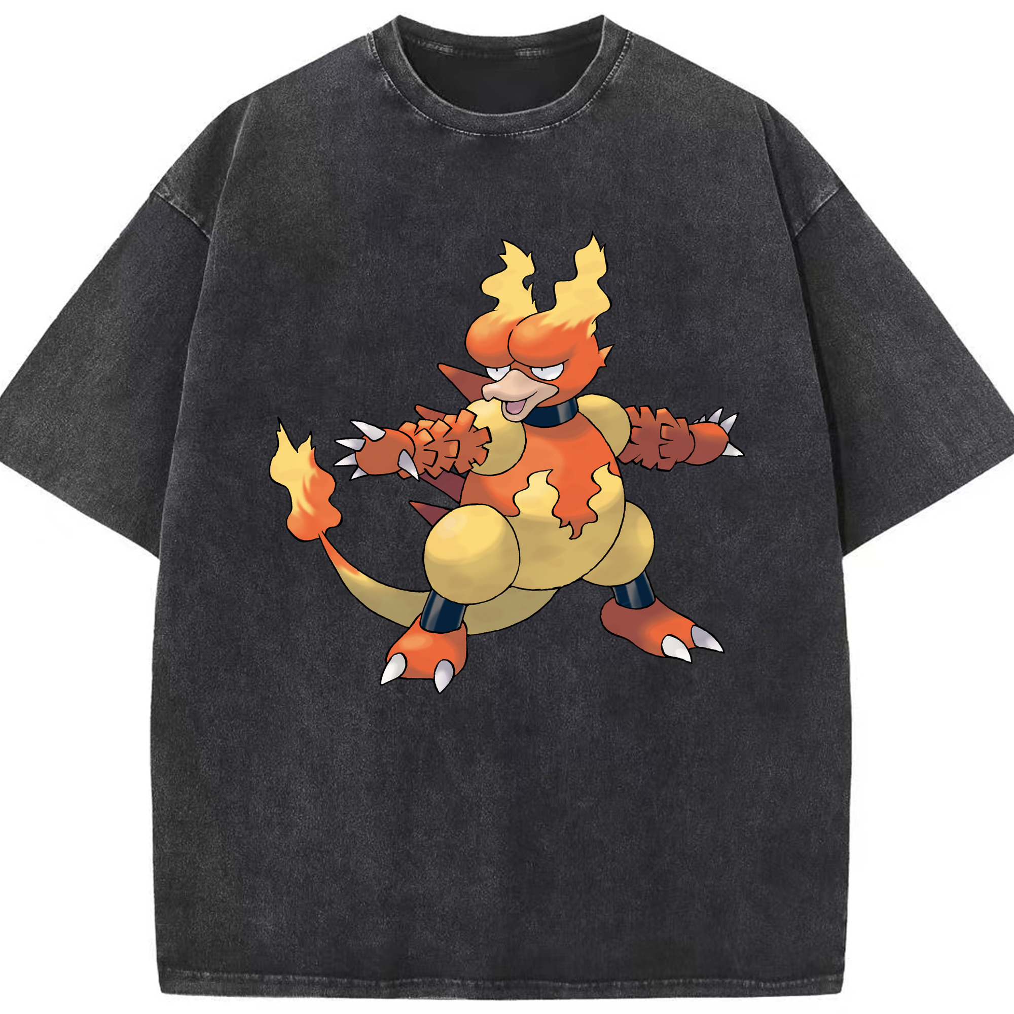 （画像用） ポケットモンスター Pokémon 綿100% ヴィンテージ風 半袖Tシャツ（フロントプリント）