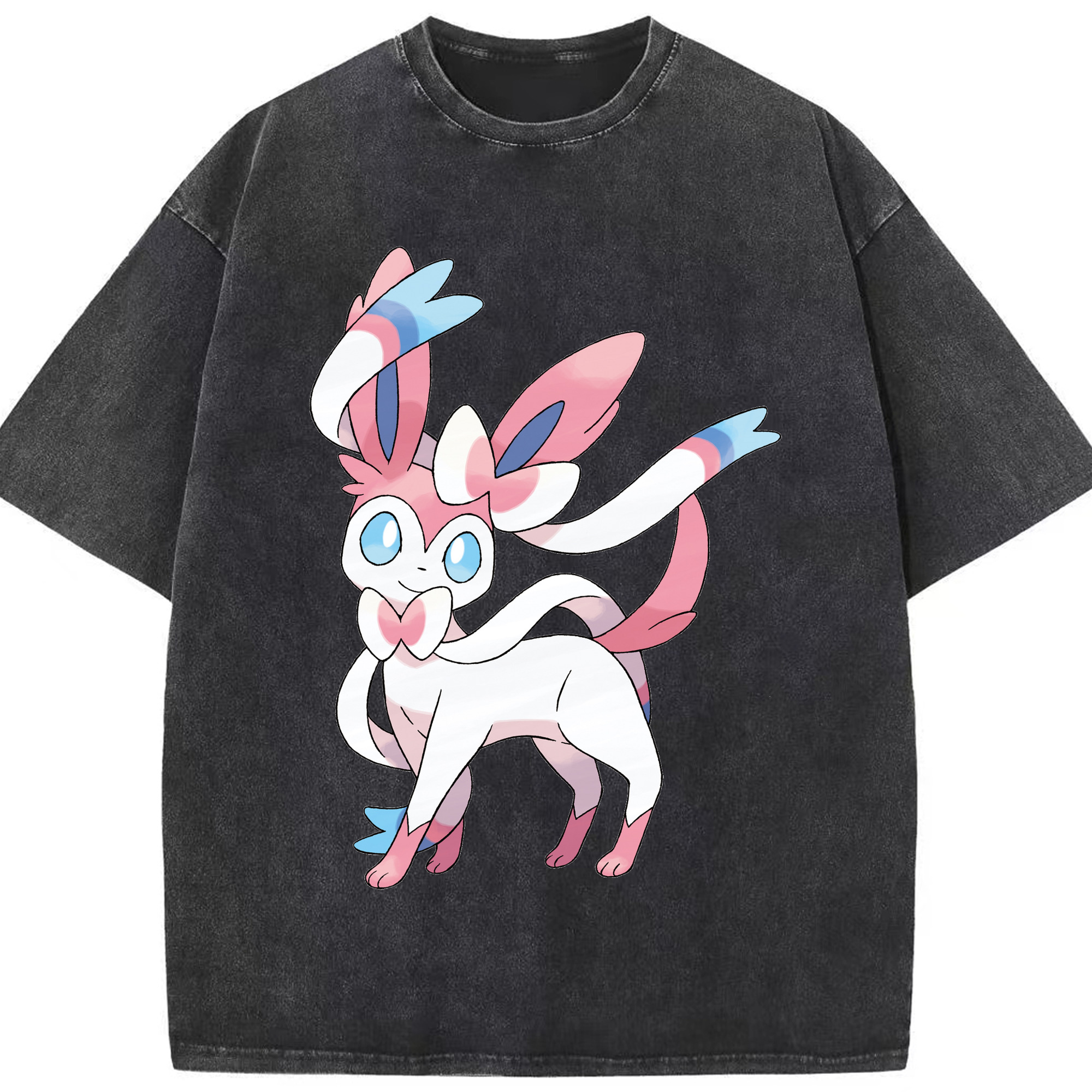 （画像用） ポケットモンスター Pokémon 綿100% ヴィンテージ風 半袖Tシャツ（フロントプリント）