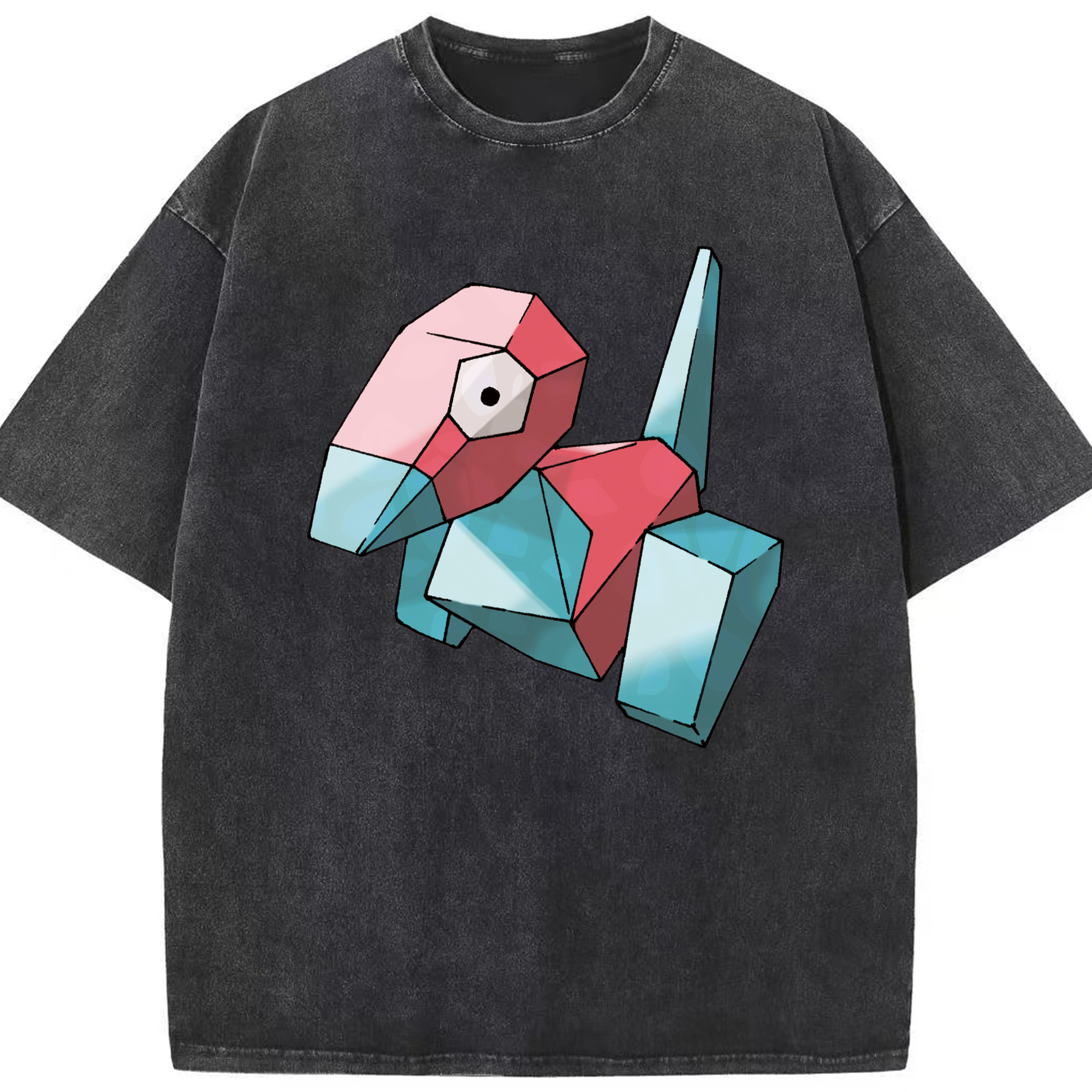 （画像用） ポケットモンスター Pokémon 綿100% ヴィンテージ風 半袖Tシャツ（フロントプリント）