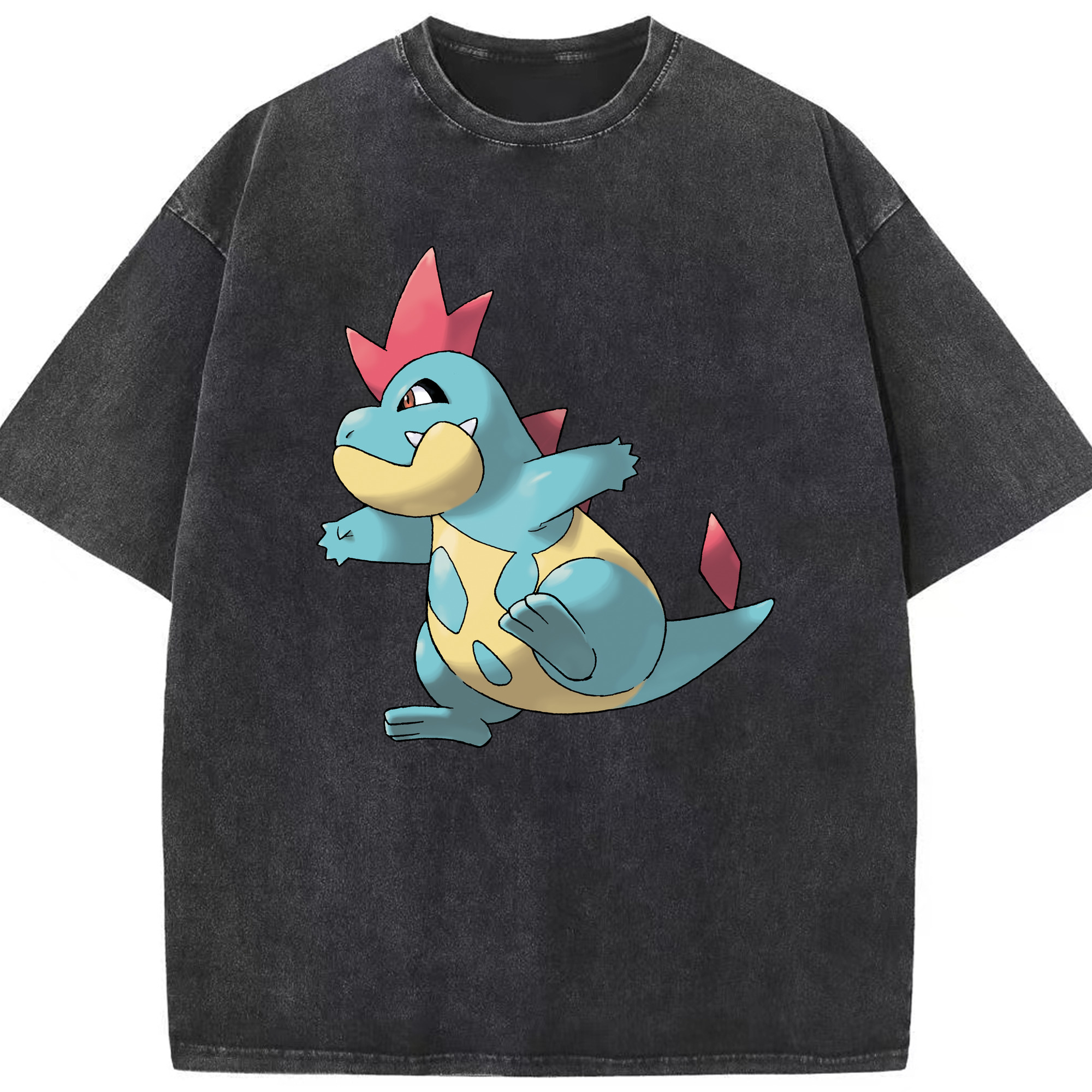 （画像用） ポケットモンスター Pokémon 綿100% ヴィンテージ風 半袖Tシャツ（フロントプリント）