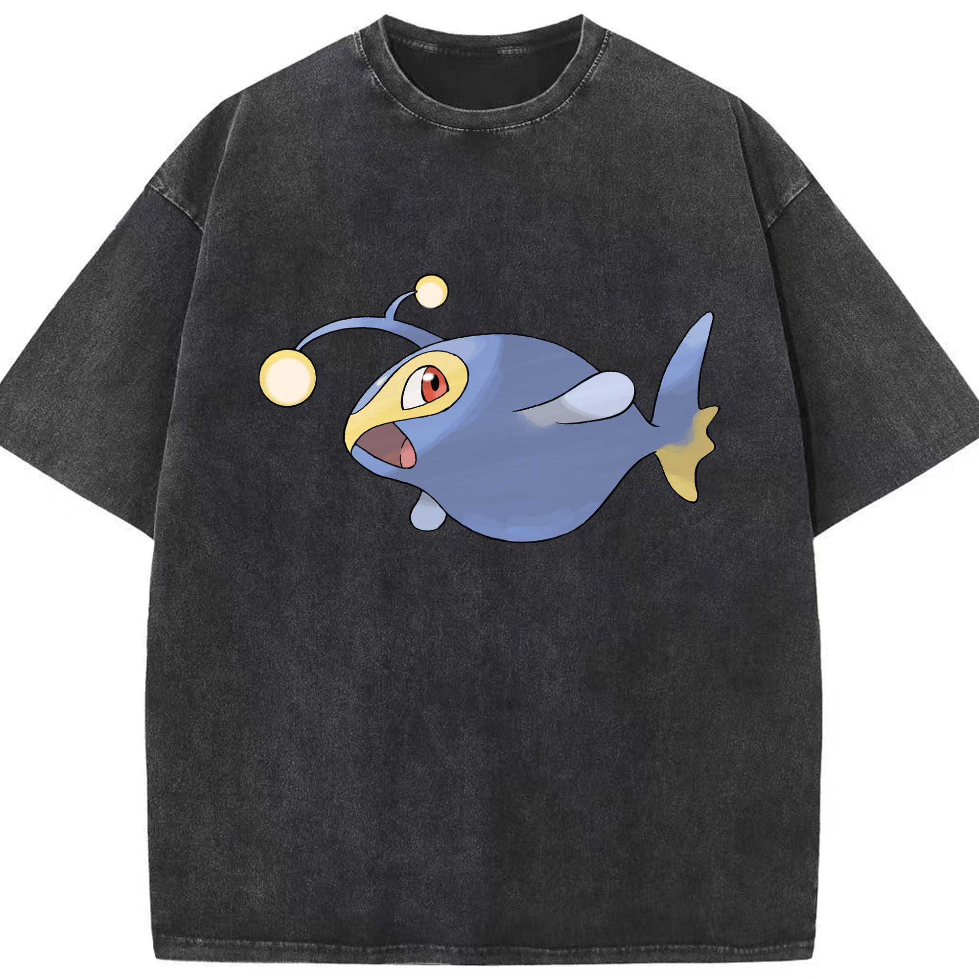 （画像用） ポケットモンスター Pokémon 綿100% ヴィンテージ風 半袖Tシャツ（フロントプリント）