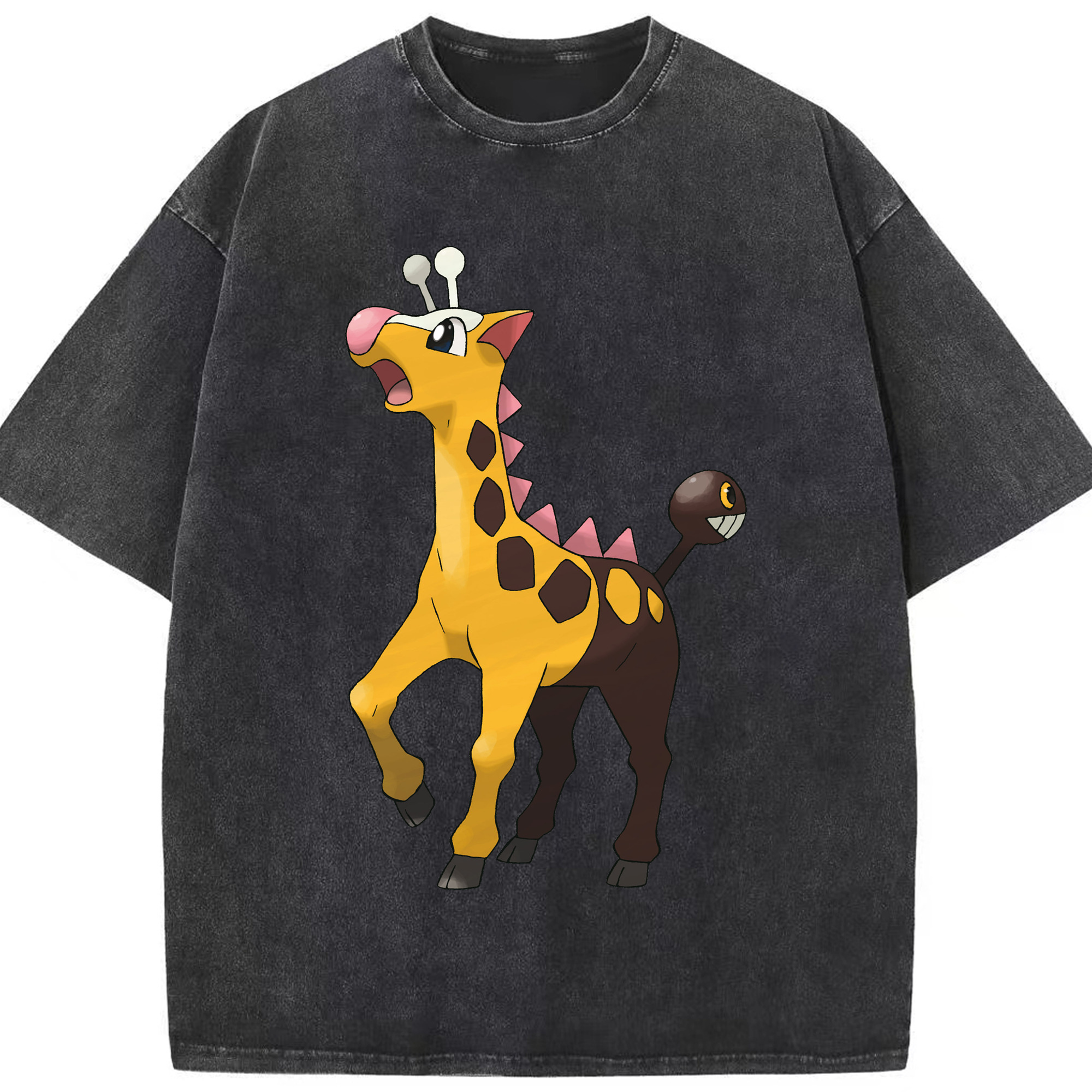 （画像用） ポケットモンスター Pokémon 綿100% ヴィンテージ風 半袖Tシャツ（フロントプリント）