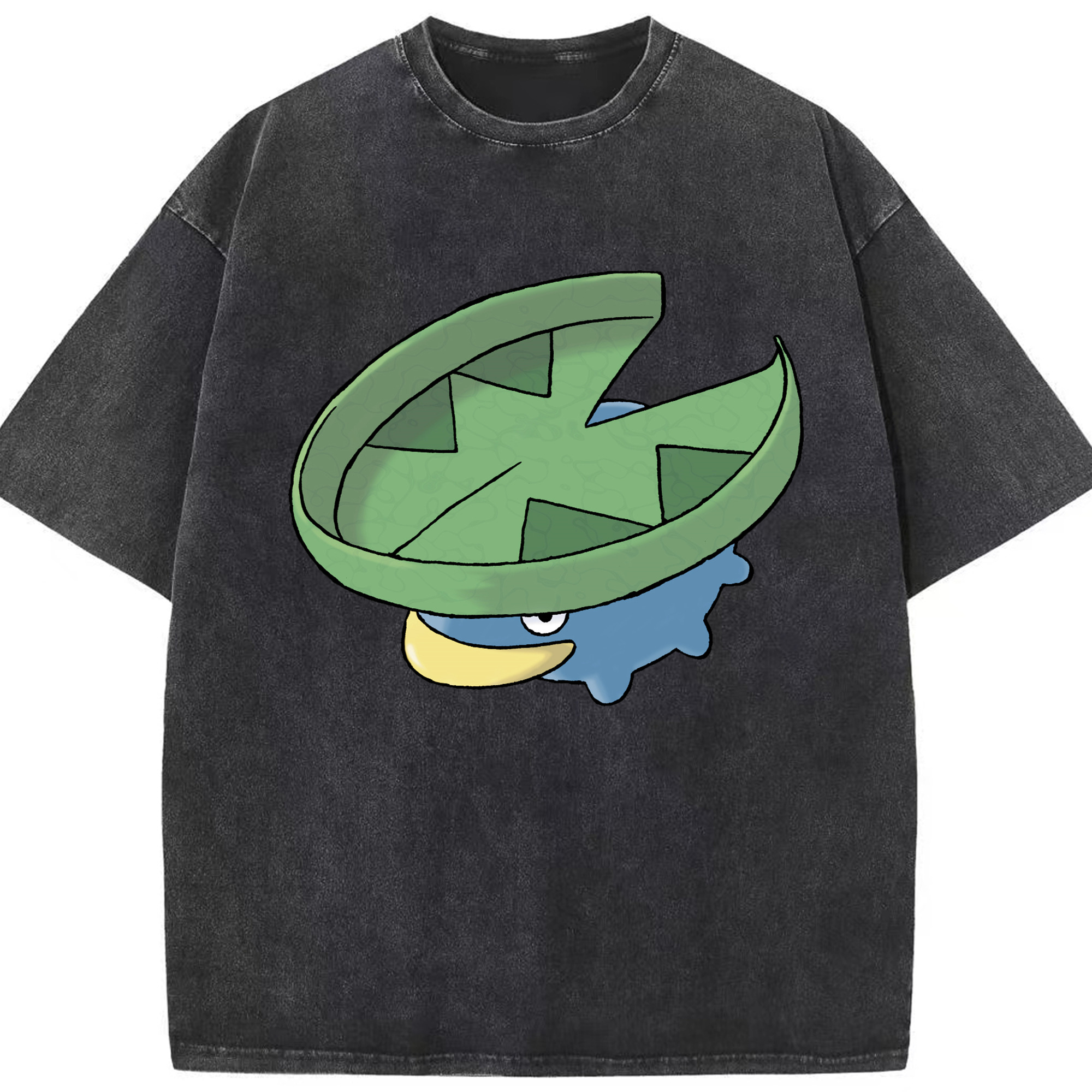 （画像用） ポケットモンスター Pokémon 綿100% ヴィンテージ風 半袖Tシャツ（フロントプリント）