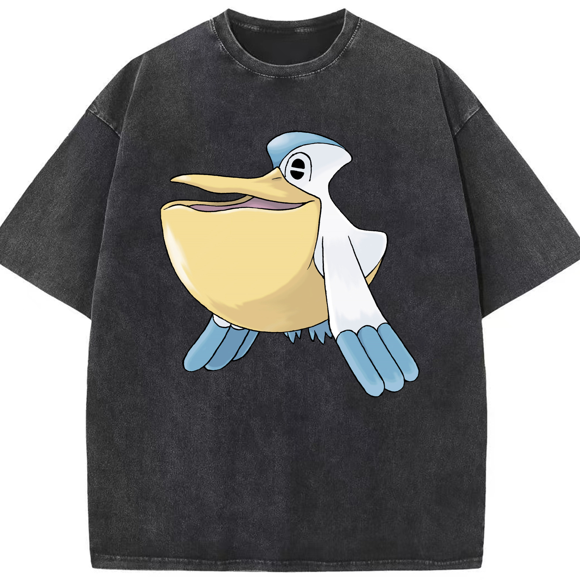 （画像用） ポケットモンスター Pokémon 綿100% ヴィンテージ風 半袖Tシャツ（フロントプリント）