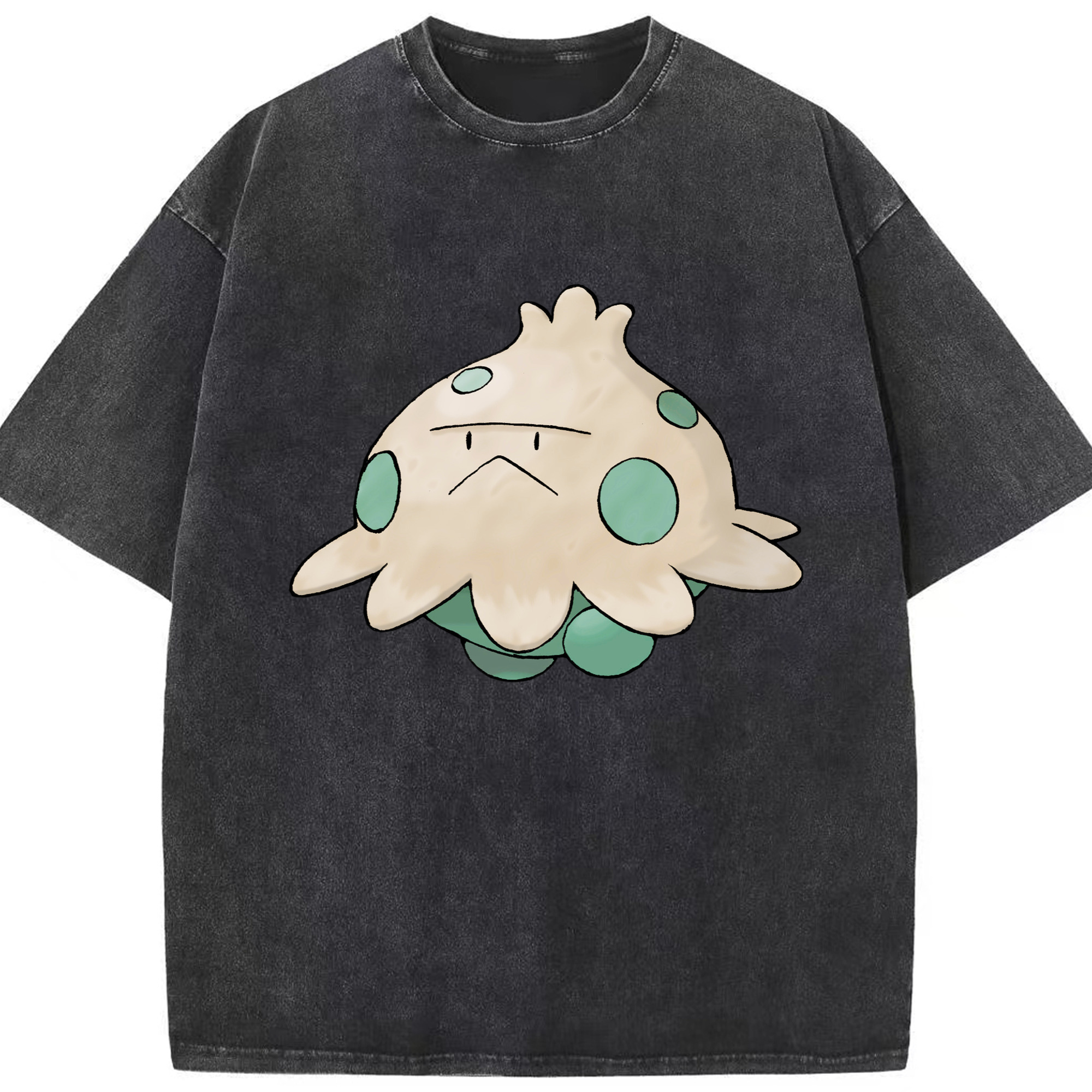 （画像用） ポケットモンスター Pokémon 綿100% ヴィンテージ風 半袖Tシャツ（フロントプリント）