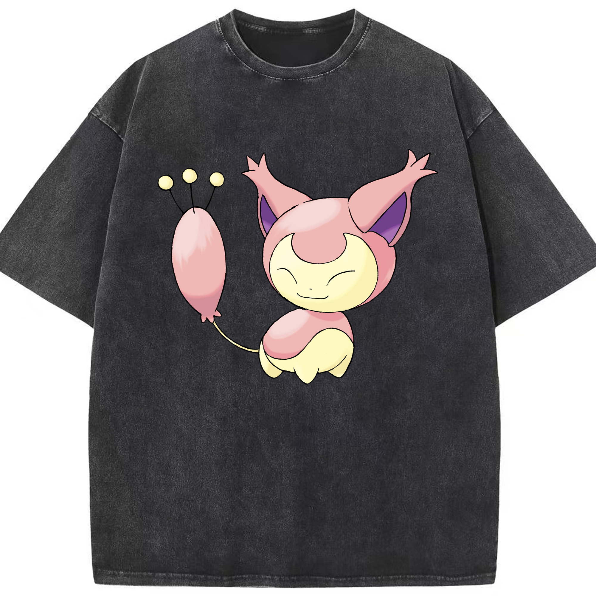 （画像用） ポケットモンスター Pokémon 綿100% ヴィンテージ風 半袖Tシャツ（フロントプリント）