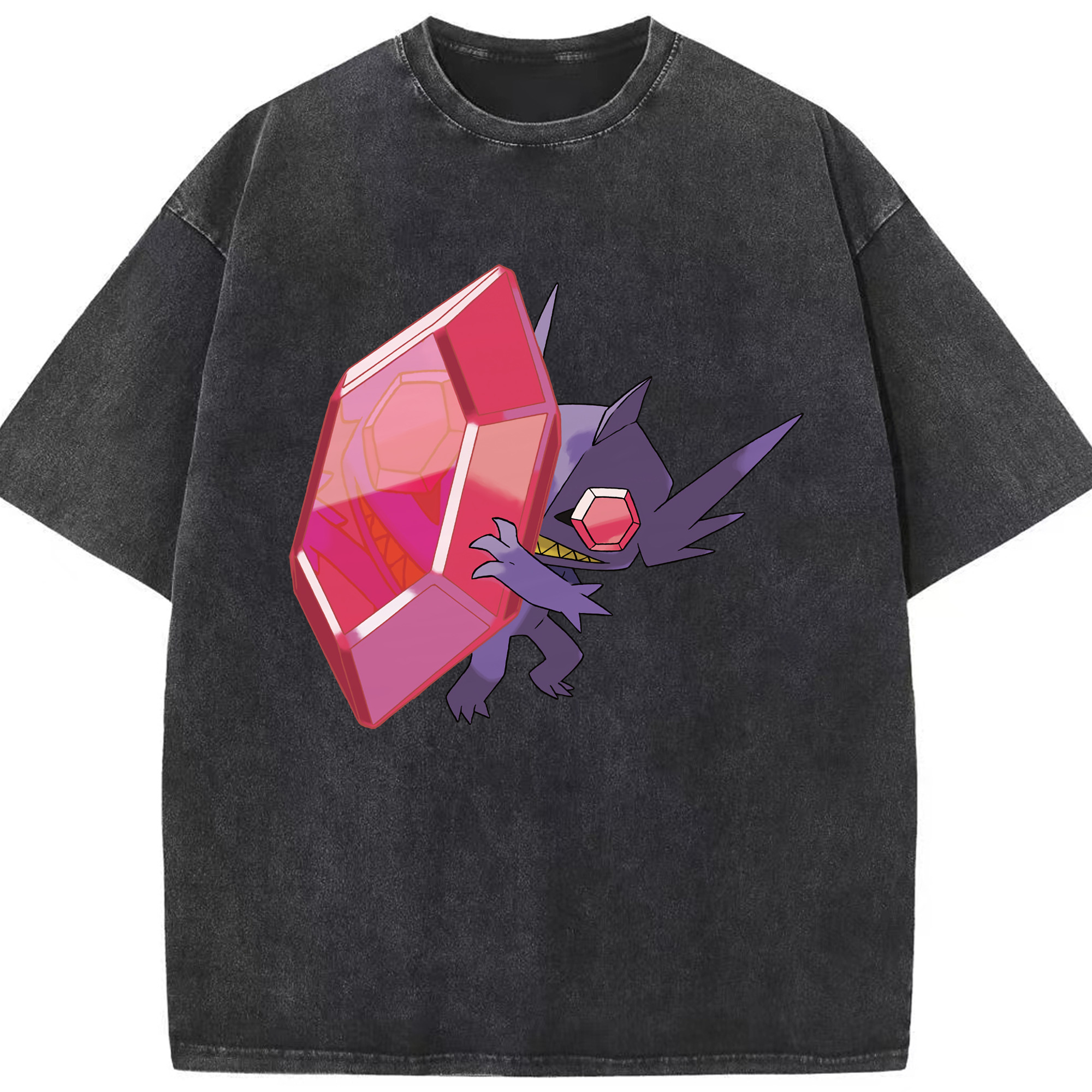 （画像用） ポケットモンスター Pokémon 綿100% ヴィンテージ風 半袖Tシャツ（フロントプリント）
