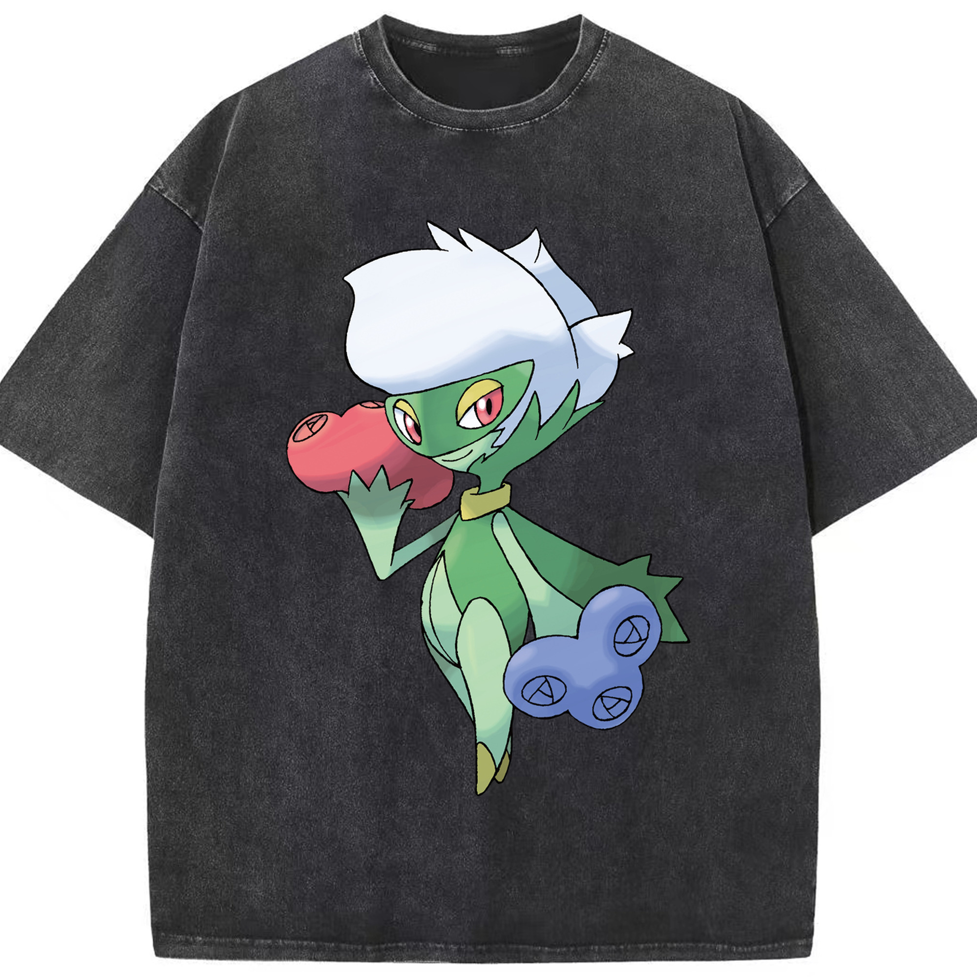 （画像用） ポケットモンスター Pokémon 綿100% ヴィンテージ風 半袖Tシャツ（フロントプリント）