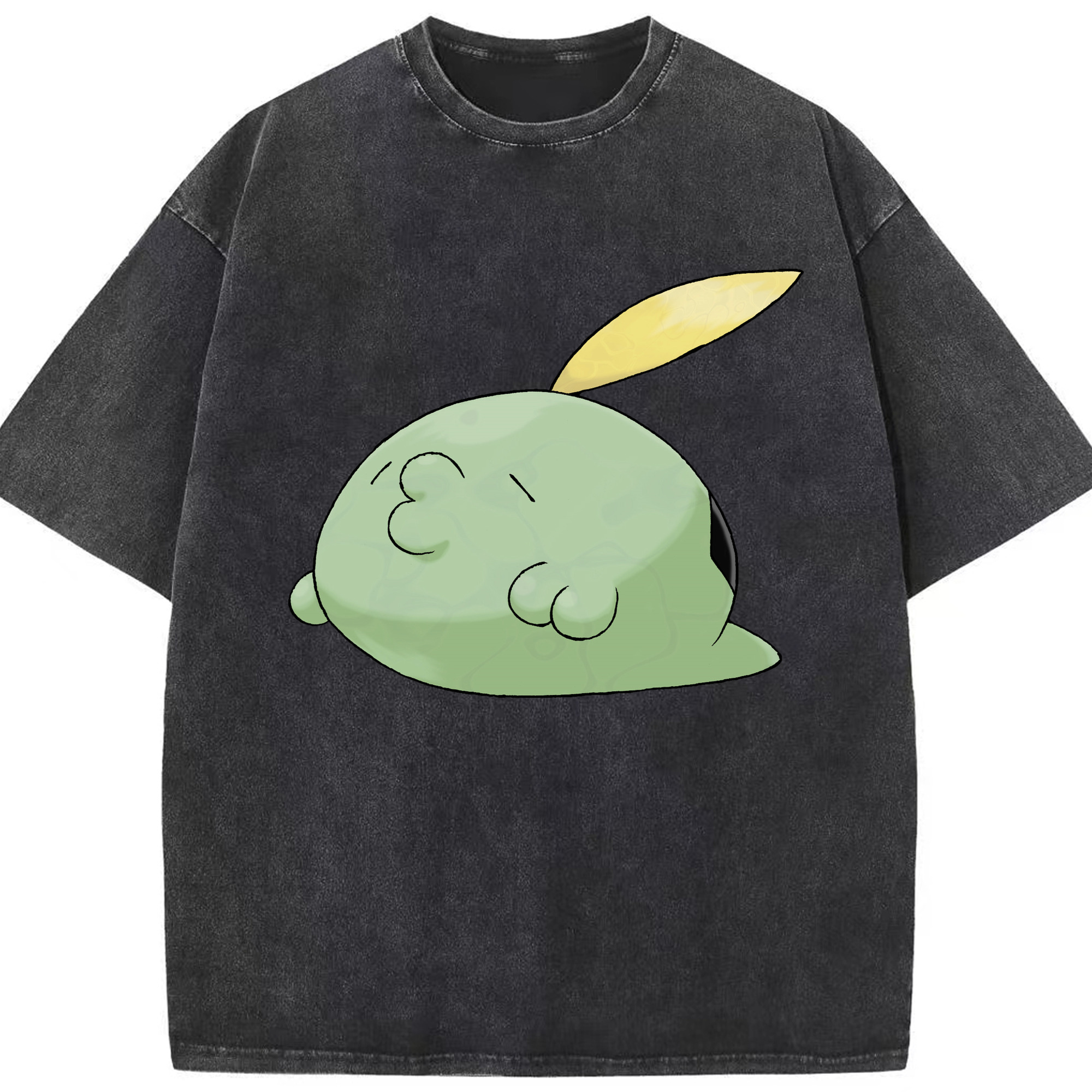 （画像用） ポケットモンスター Pokémon 綿100% ヴィンテージ風 半袖Tシャツ（フロントプリント）