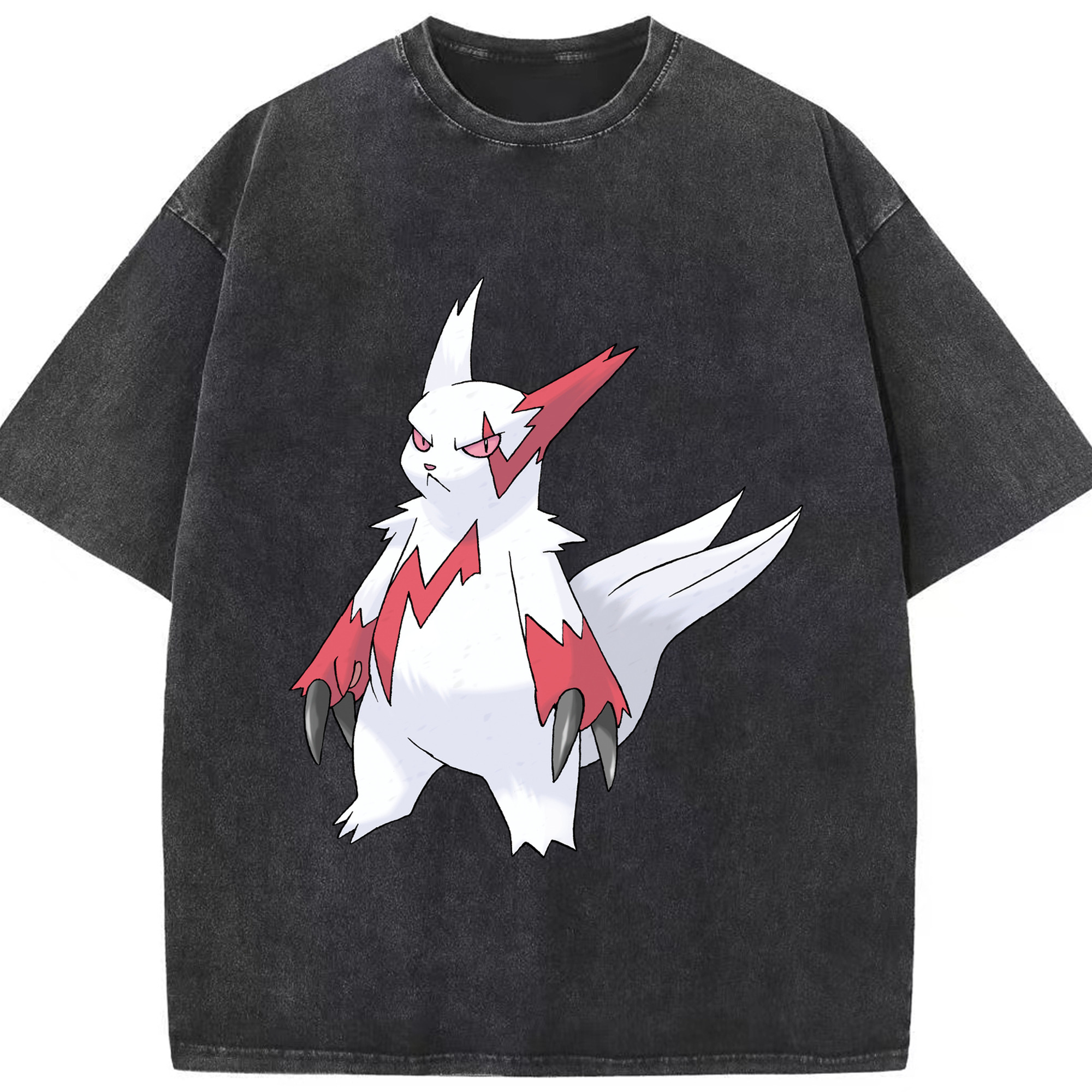 （画像用） ポケットモンスター Pokémon 綿100% ヴィンテージ風 半袖Tシャツ（フロントプリント）