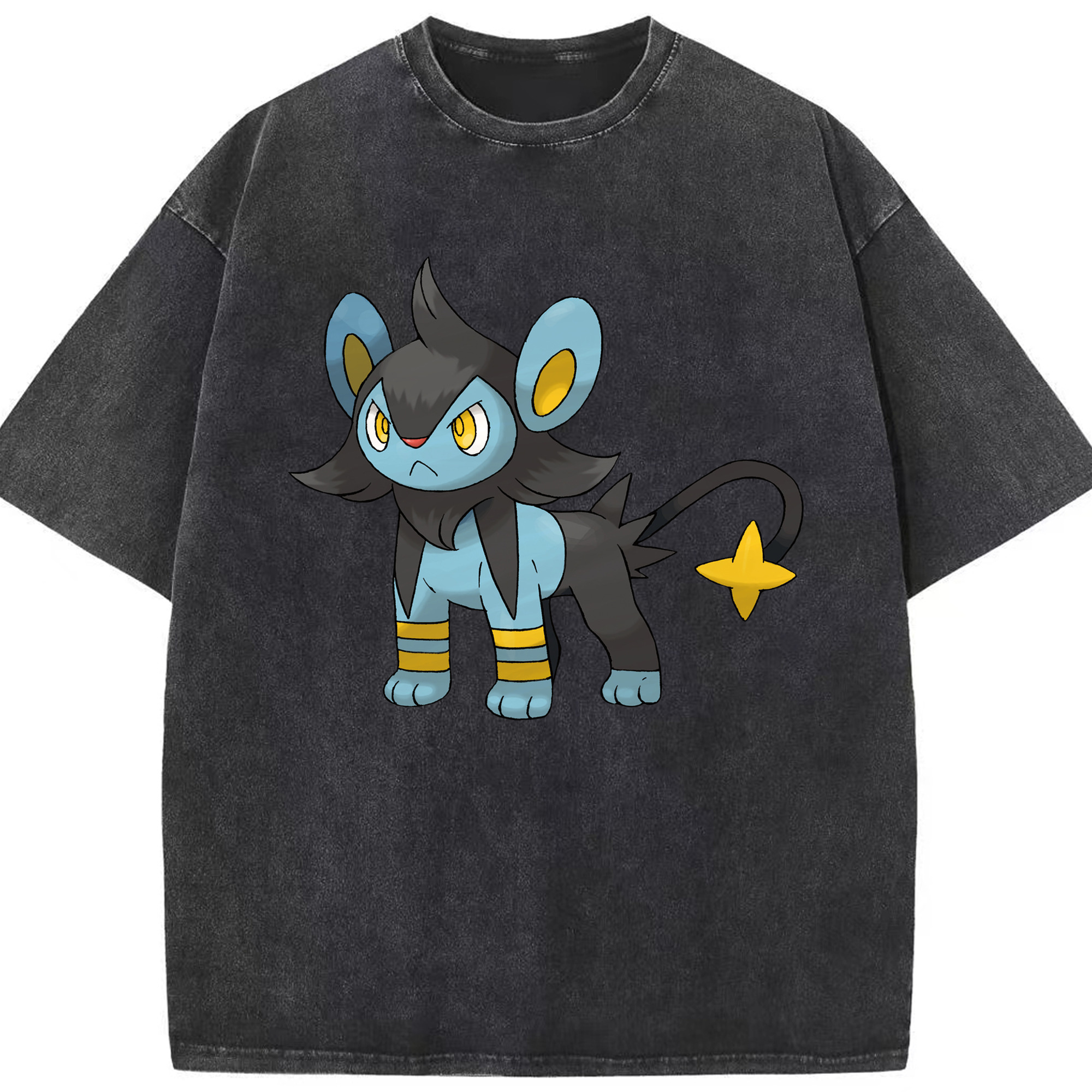 （画像用） ポケットモンスター Pokémon 綿100% ヴィンテージ風 半袖Tシャツ（フロントプリント）