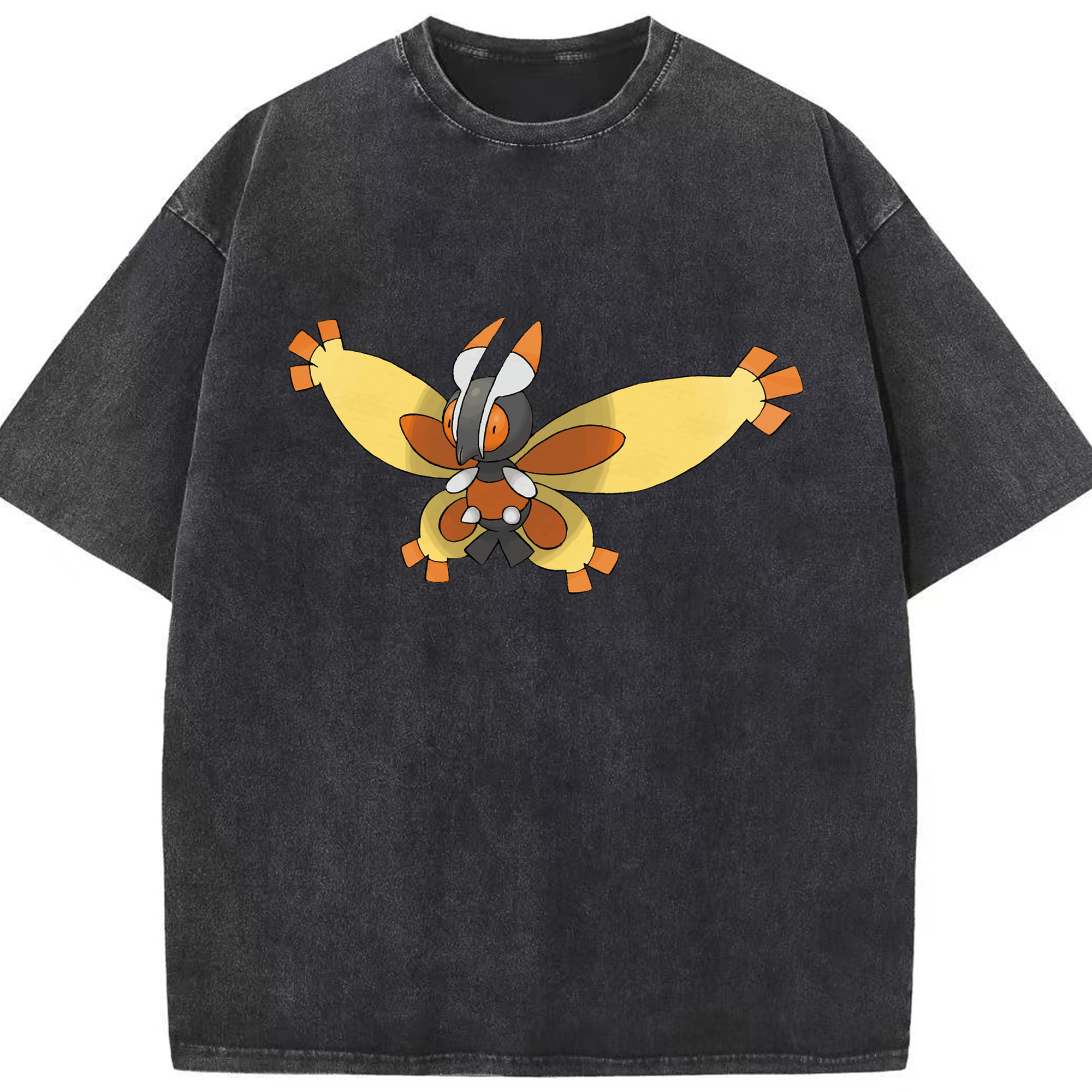 （画像用） ポケットモンスター Pokémon 綿100% ヴィンテージ風 半袖Tシャツ（フロントプリント）