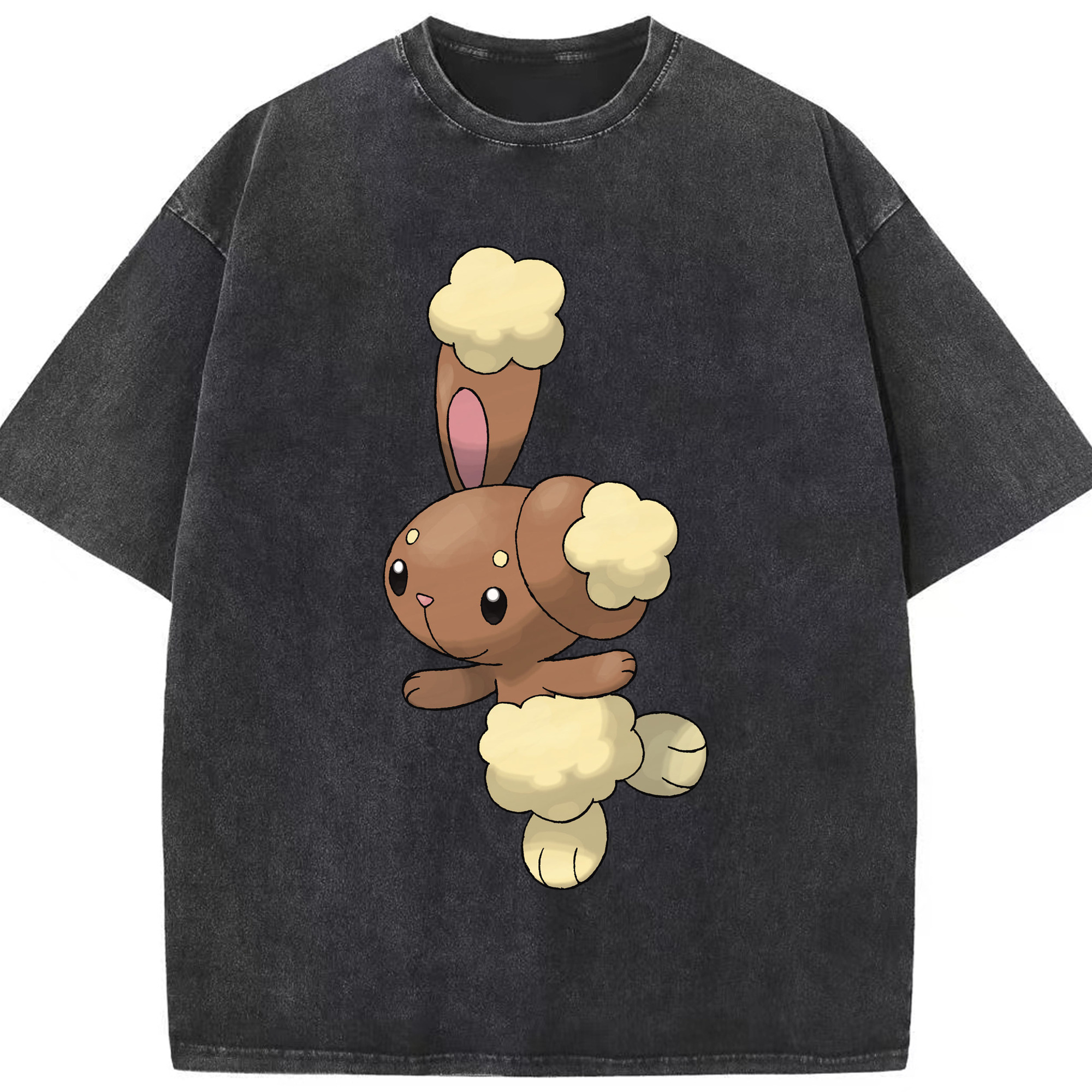 （画像用） ポケットモンスター Pokémon 綿100% ヴィンテージ風 半袖Tシャツ（フロントプリント）