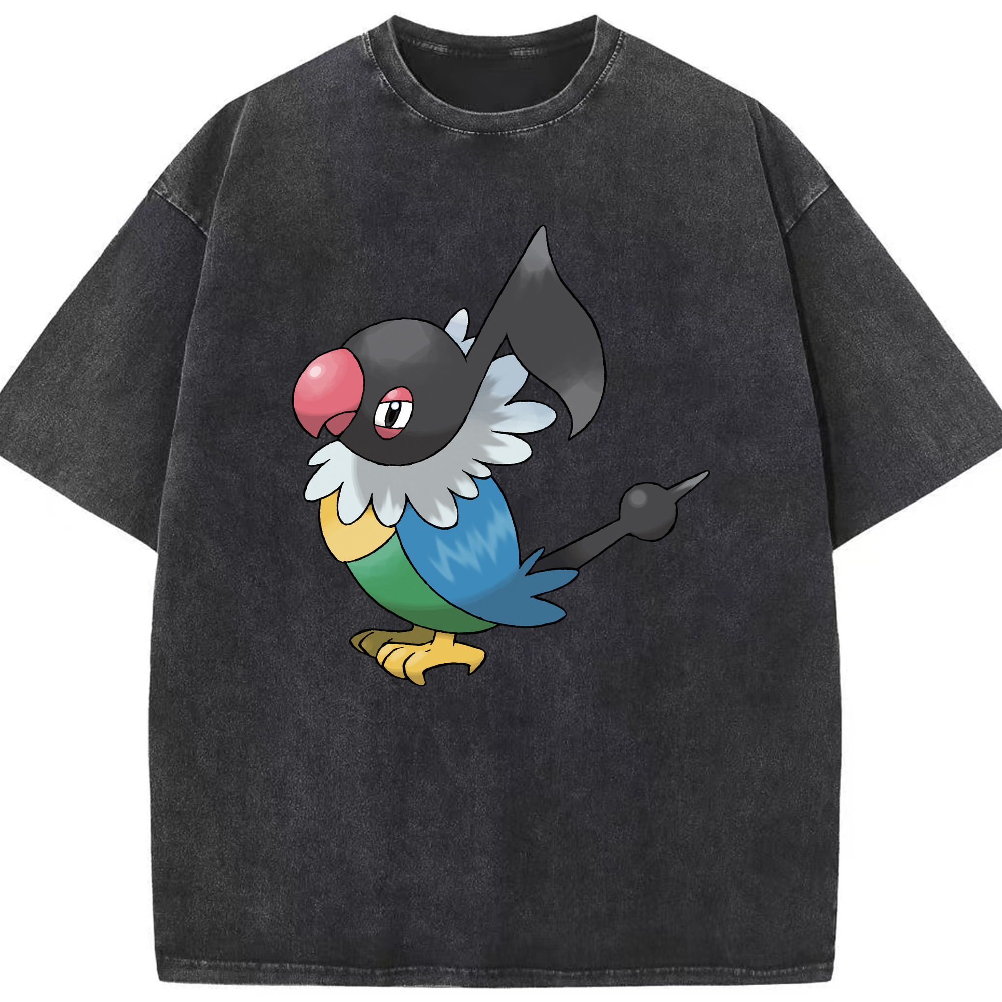 （画像用） ポケットモンスター Pokémon 綿100% ヴィンテージ風 半袖Tシャツ（フロントプリント）