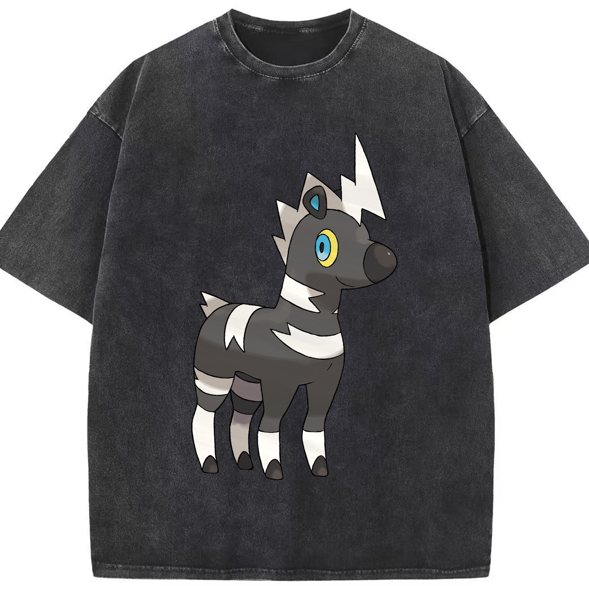 （画像用） ポケットモンスター Pokémon 綿100% ヴィンテージ風 半袖Tシャツ（フロントプリント）