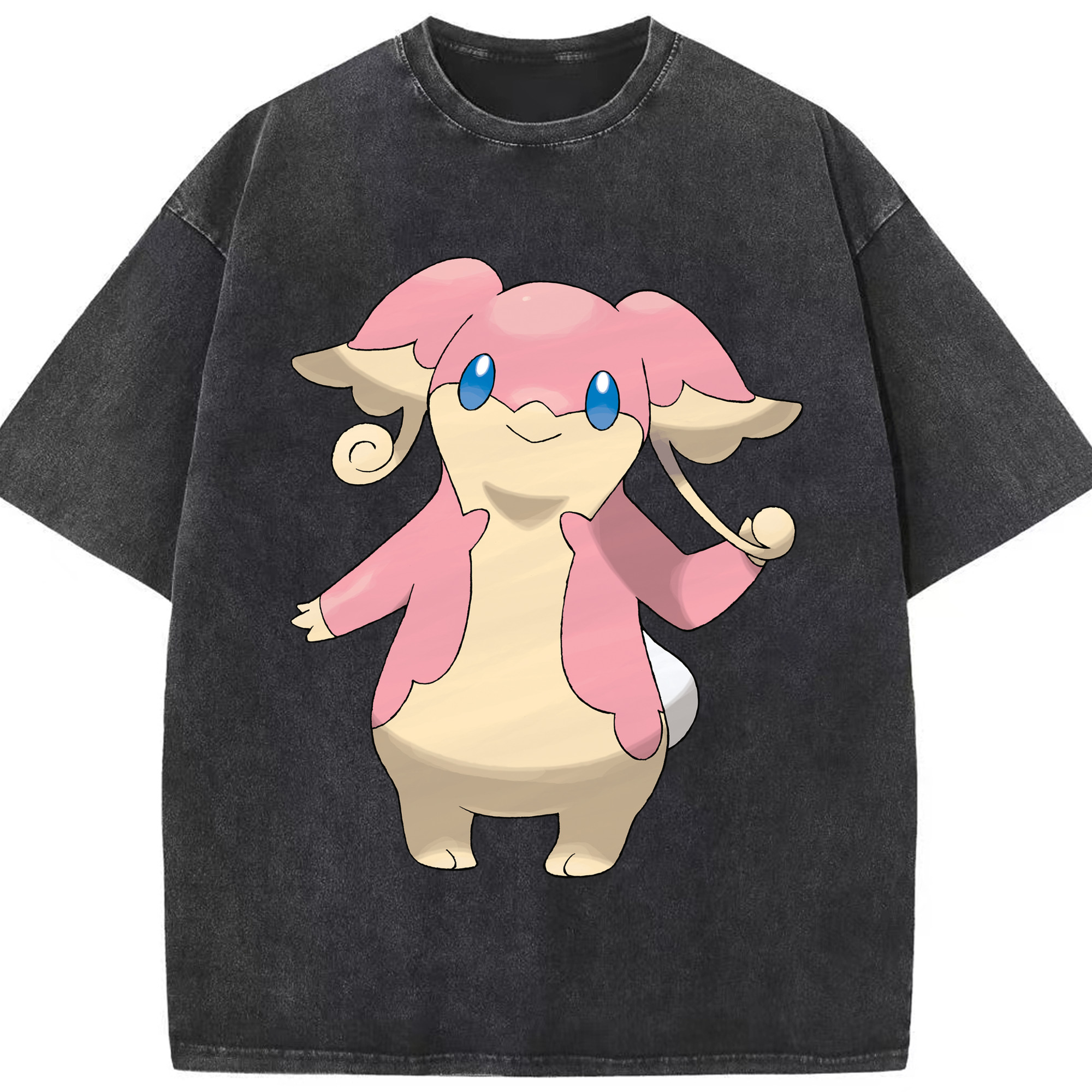 （画像用） ポケットモンスター Pokémon 綿100% ヴィンテージ風 半袖Tシャツ（フロントプリント）