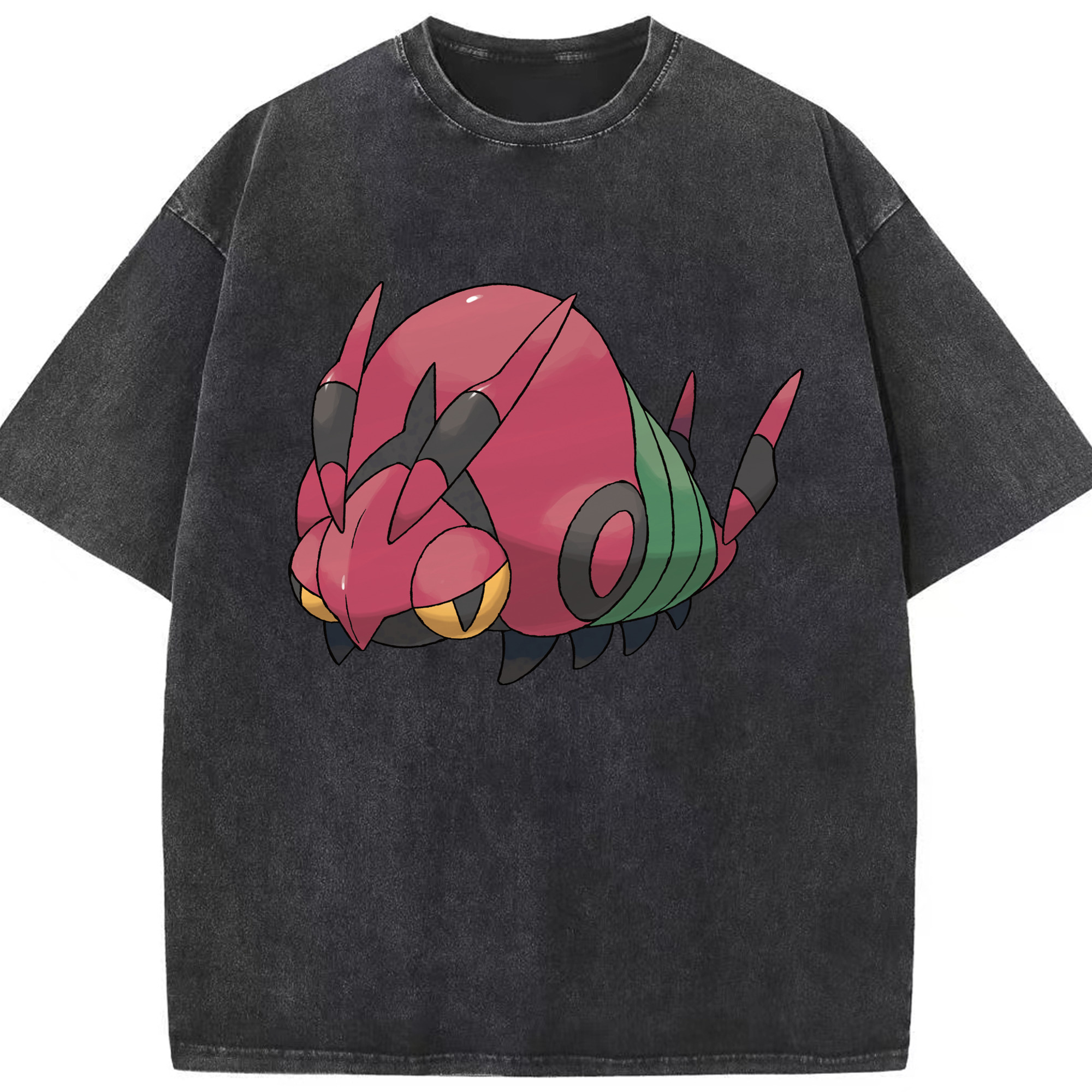 （画像用） ポケットモンスター Pokémon 綿100% ヴィンテージ風 半袖Tシャツ（フロントプリント）