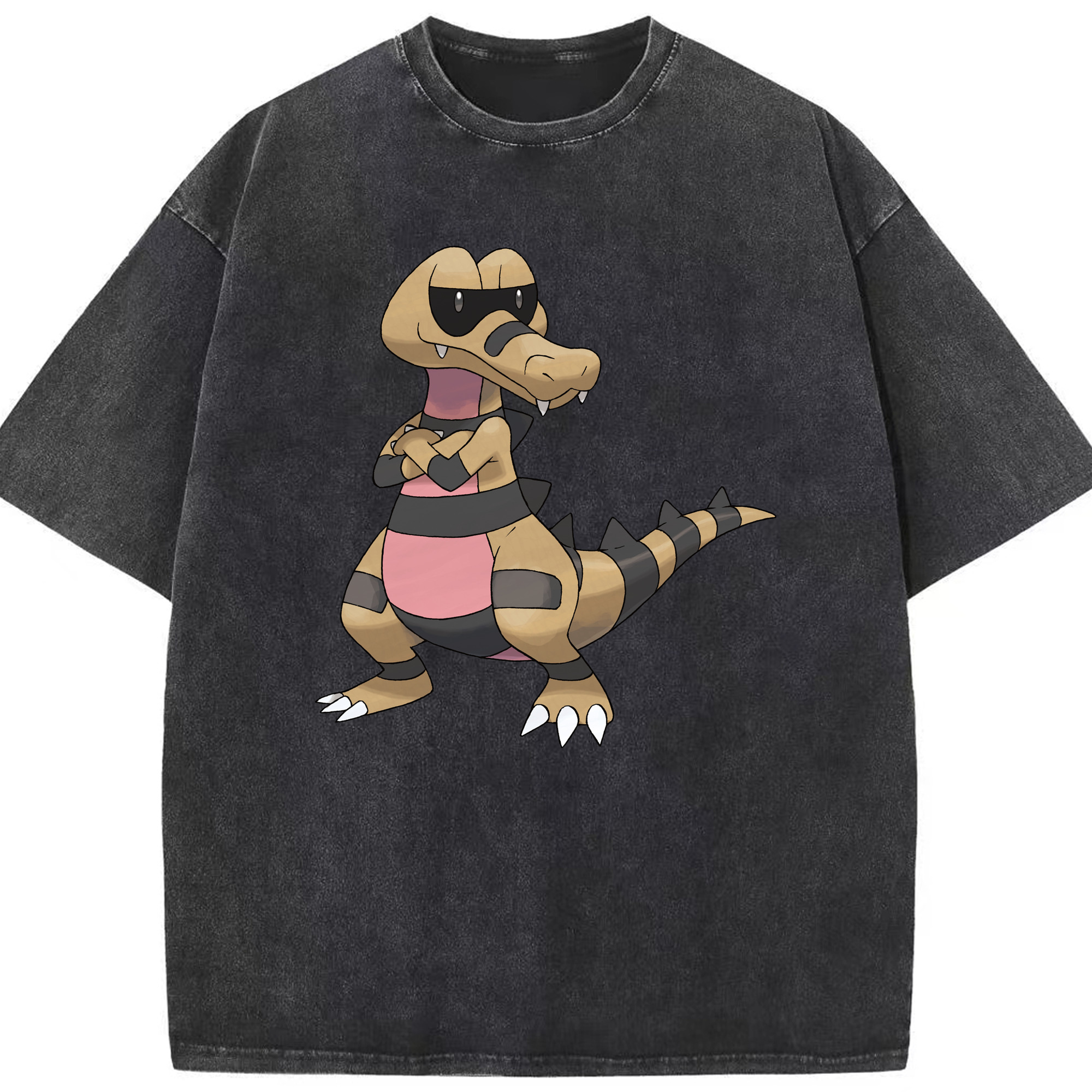 （画像用） ポケットモンスター Pokémon 綿100% ヴィンテージ風 半袖Tシャツ（フロントプリント）