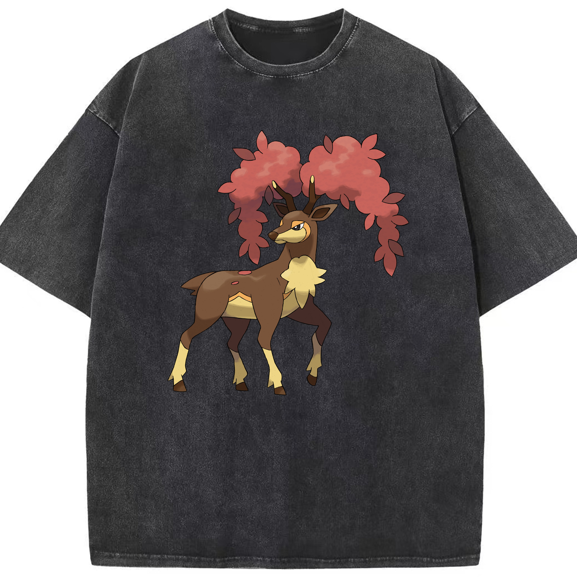 （画像用） ポケットモンスター Pokémon 綿100% ヴィンテージ風 半袖Tシャツ（フロントプリント）
