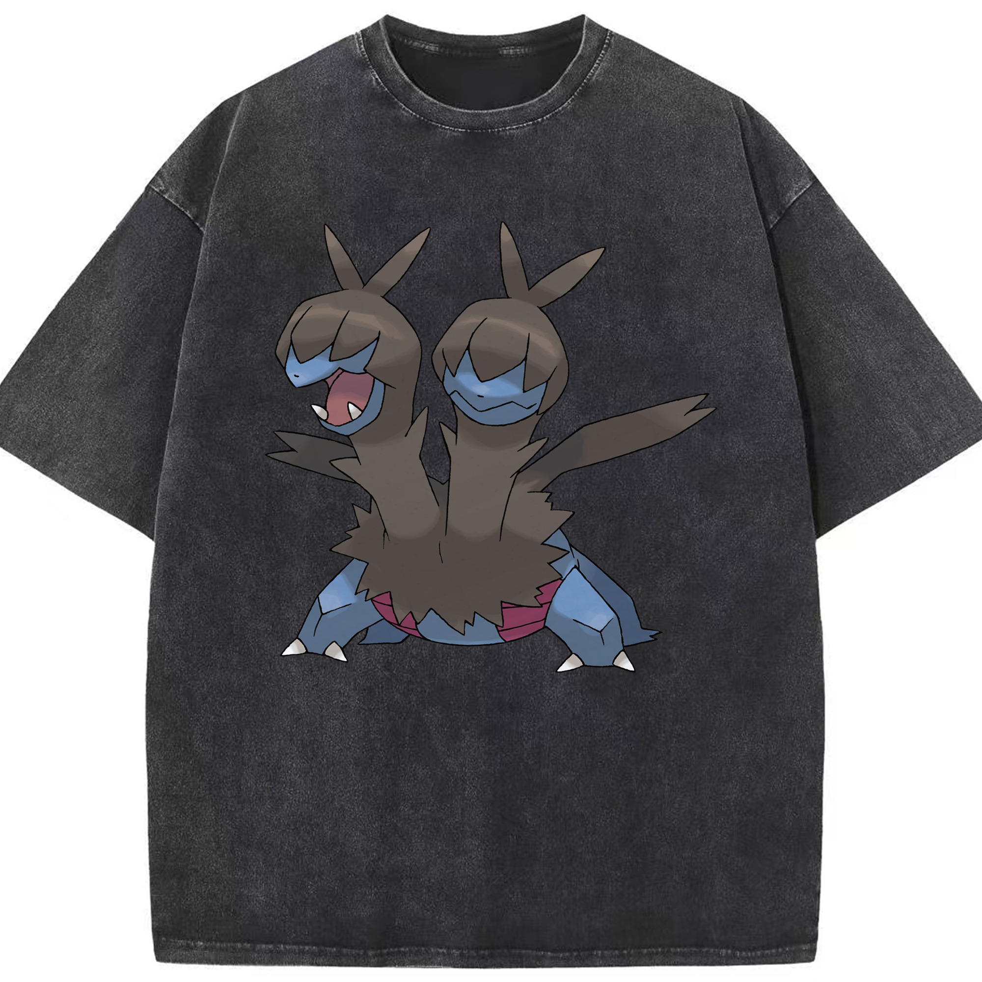 （画像用） ポケットモンスター Pokémon 綿100% ヴィンテージ風 半袖Tシャツ（フロントプリント）