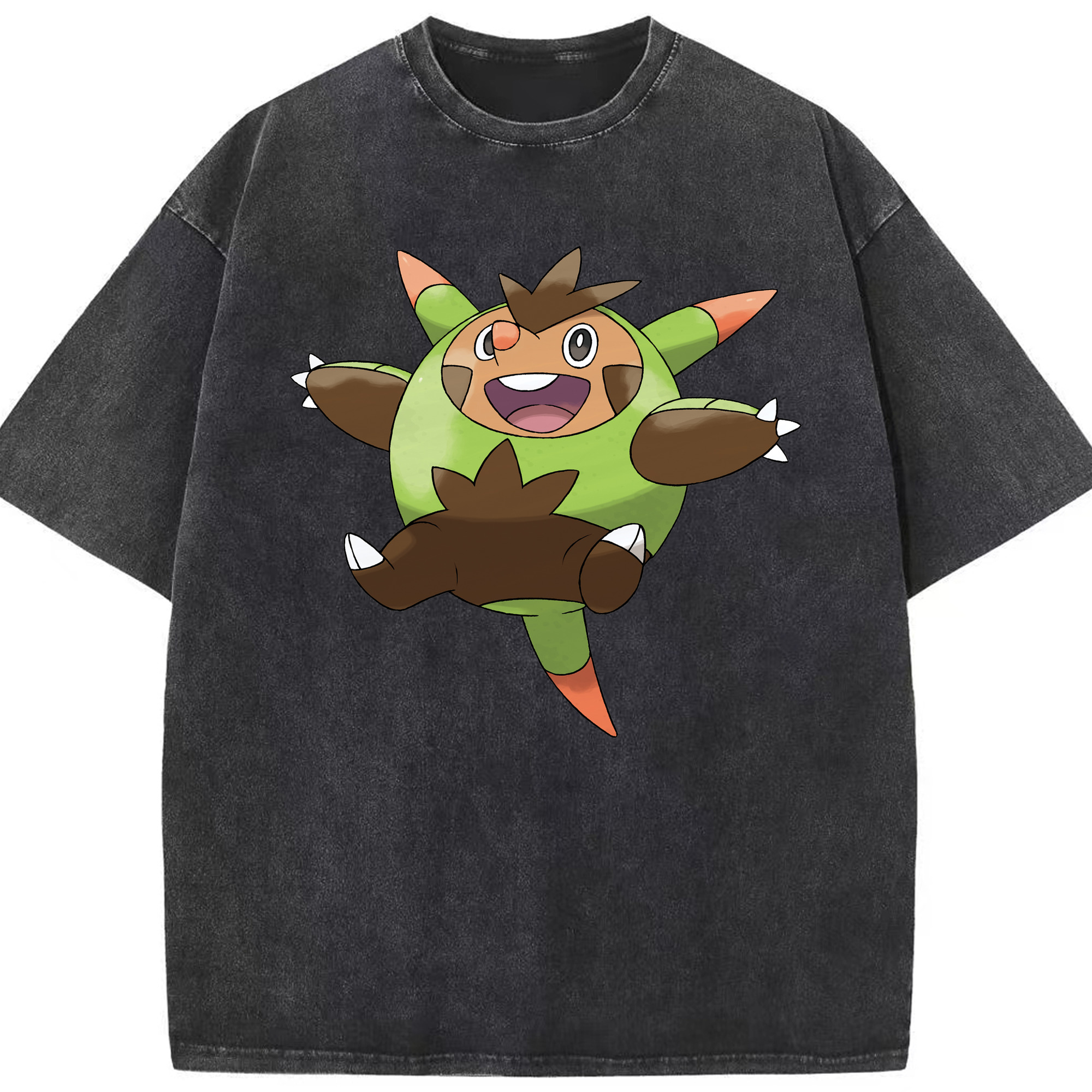 （画像用） ポケットモンスター Pokémon 綿100% ヴィンテージ風 半袖Tシャツ（フロントプリント）