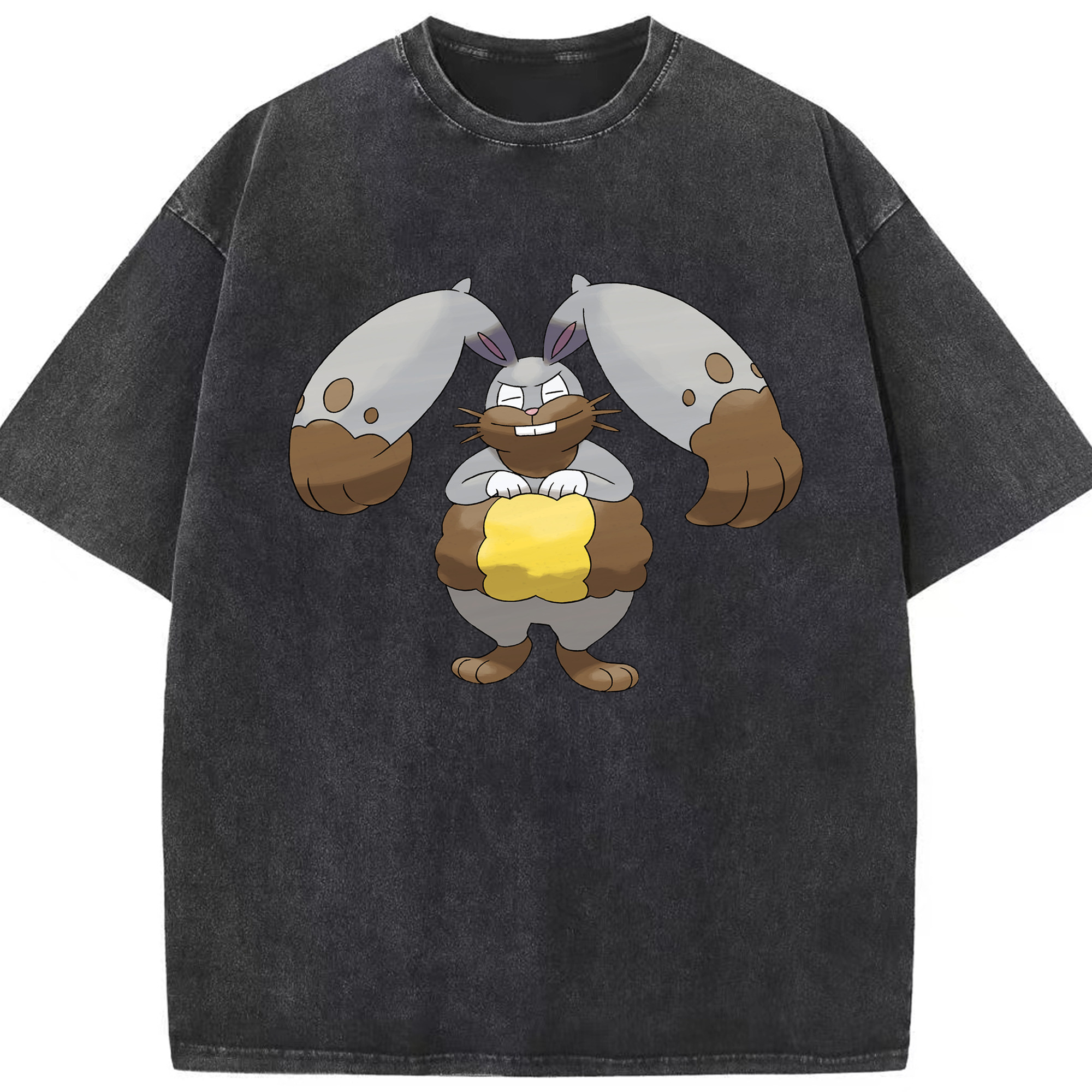 （画像用） ポケットモンスター Pokémon 綿100% ヴィンテージ風 半袖Tシャツ（フロントプリント）