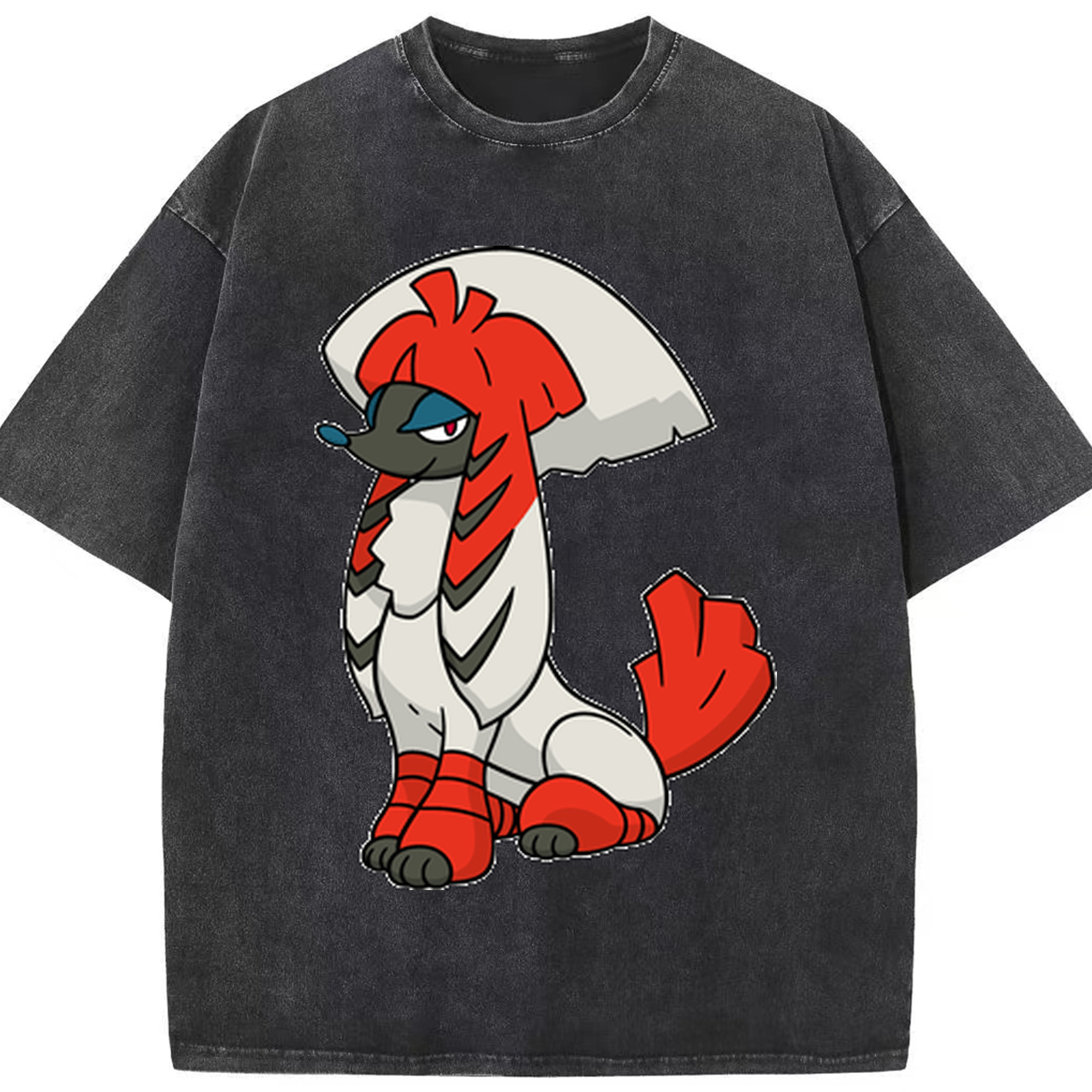 （画像用） ポケットモンスター Pokémon 綿100% ヴィンテージ風 半袖Tシャツ（フロントプリント）