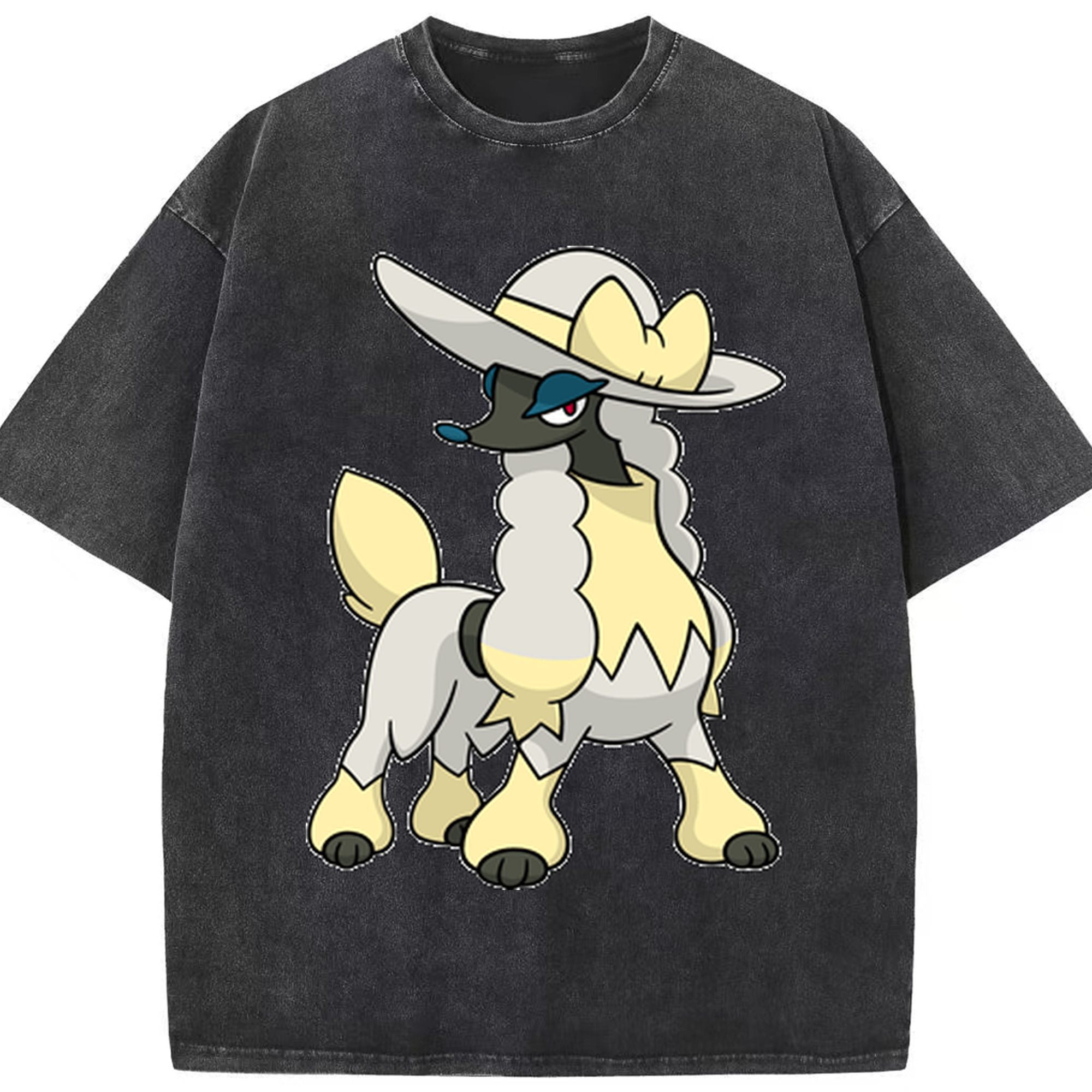 （画像用） ポケットモンスター Pokémon 綿100% ヴィンテージ風 半袖Tシャツ（フロントプリント）
