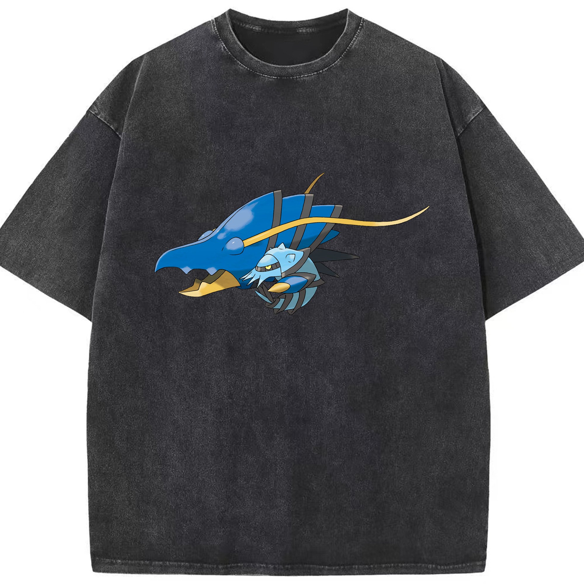 （画像用） ポケットモンスター Pokémon 綿100% ヴィンテージ風 半袖Tシャツ（フロントプリント）