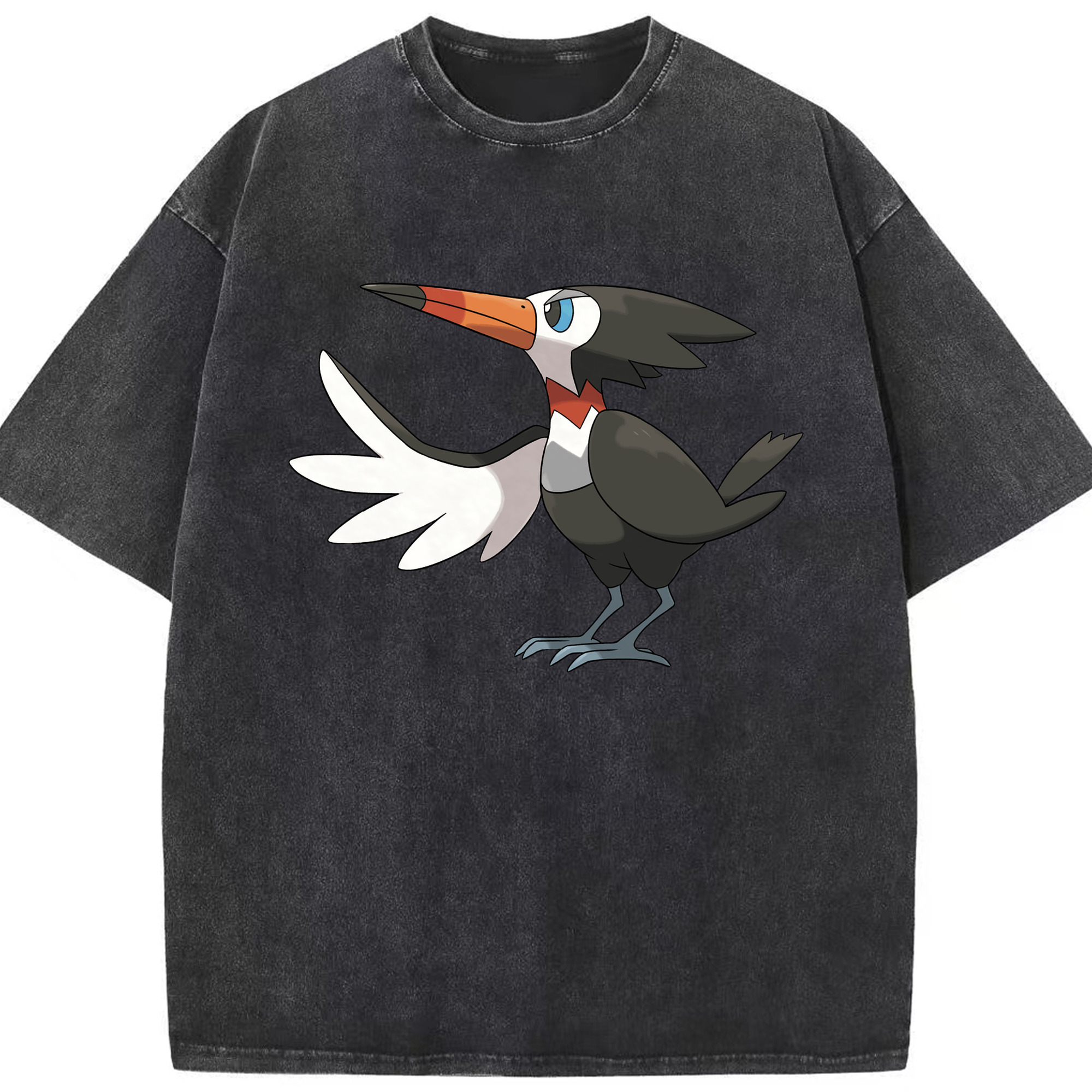 （画像用） ポケットモンスター Pokémon 綿100% ヴィンテージ風 半袖Tシャツ（フロントプリント）