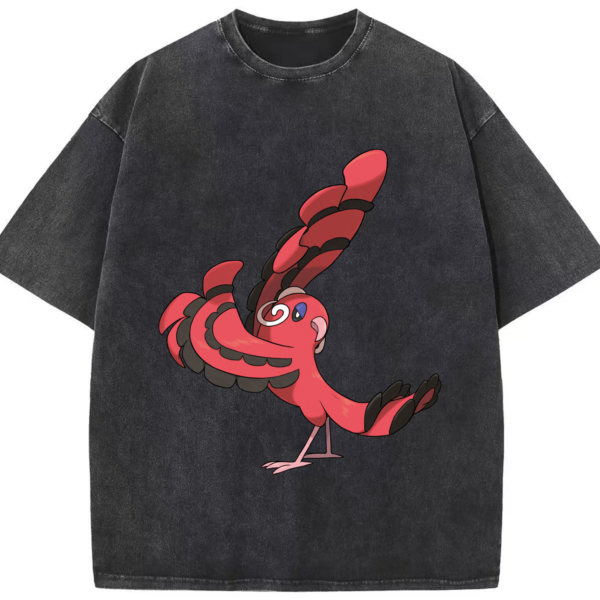 （画像用） ポケットモンスター Pokémon 綿100% ヴィンテージ風 半袖Tシャツ（フロントプリント）